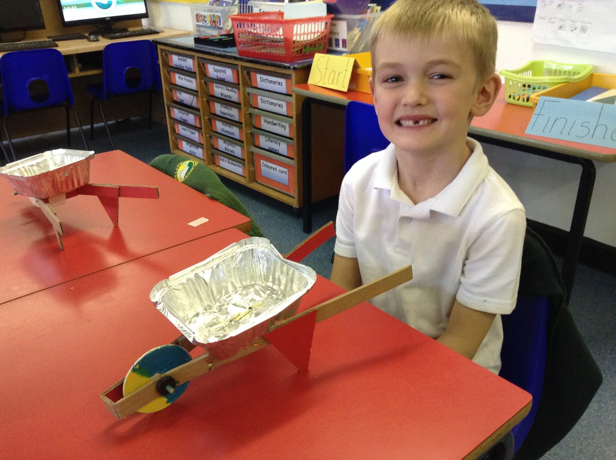 Year 2 - Building a model wheelbarrow