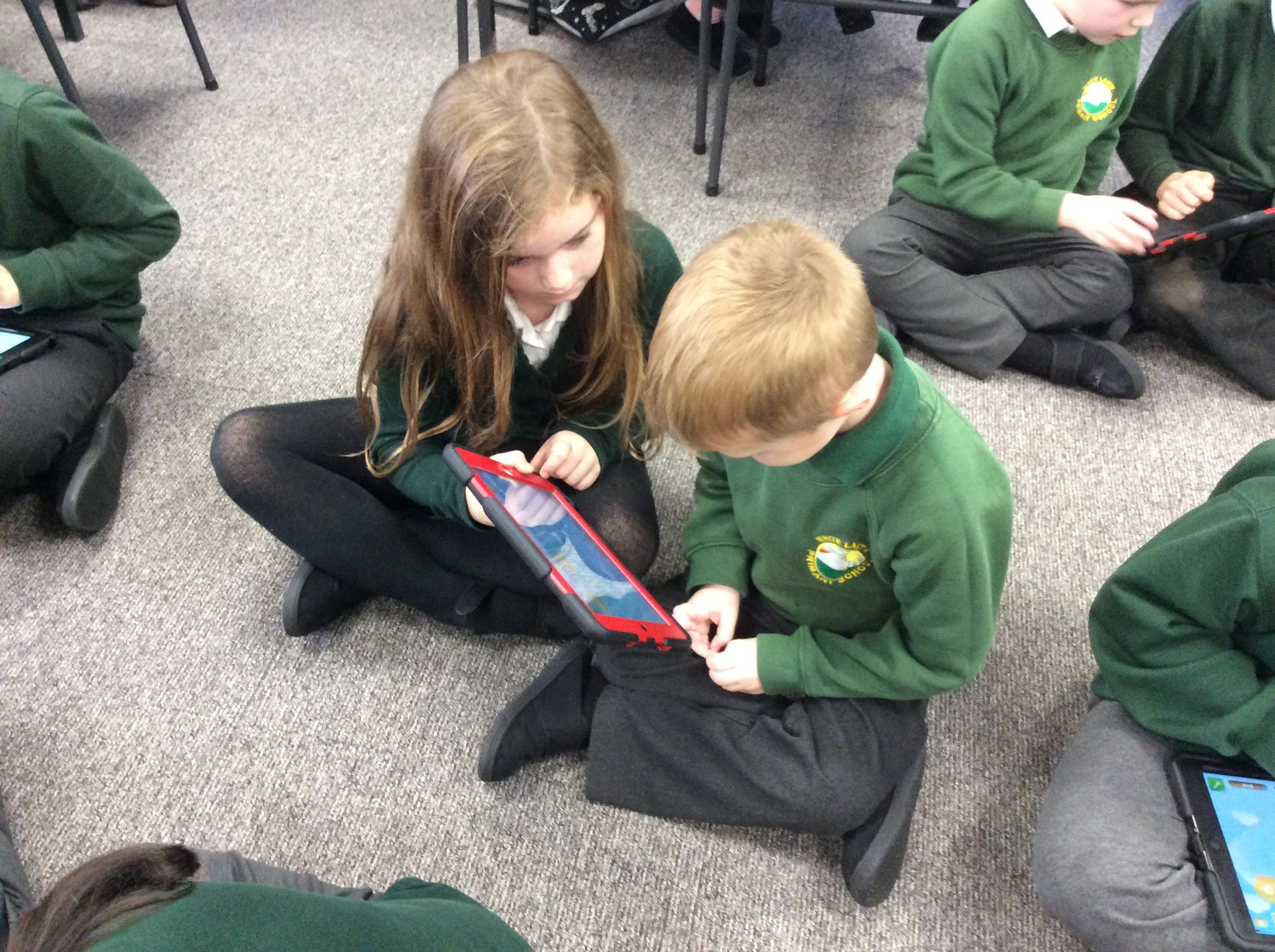 Year 4 teach Year 1.