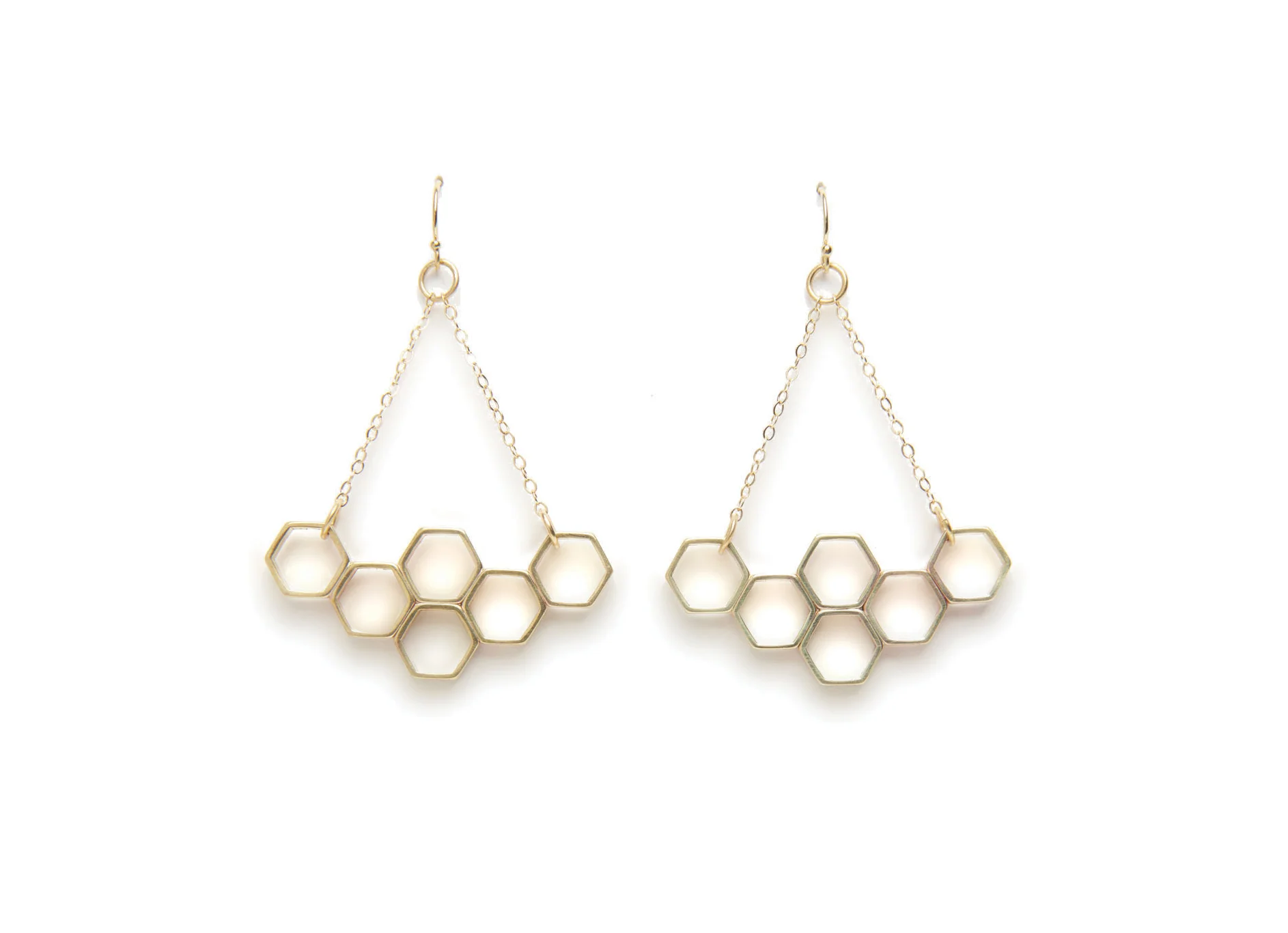 HEX CLUSTER CHANDELIER