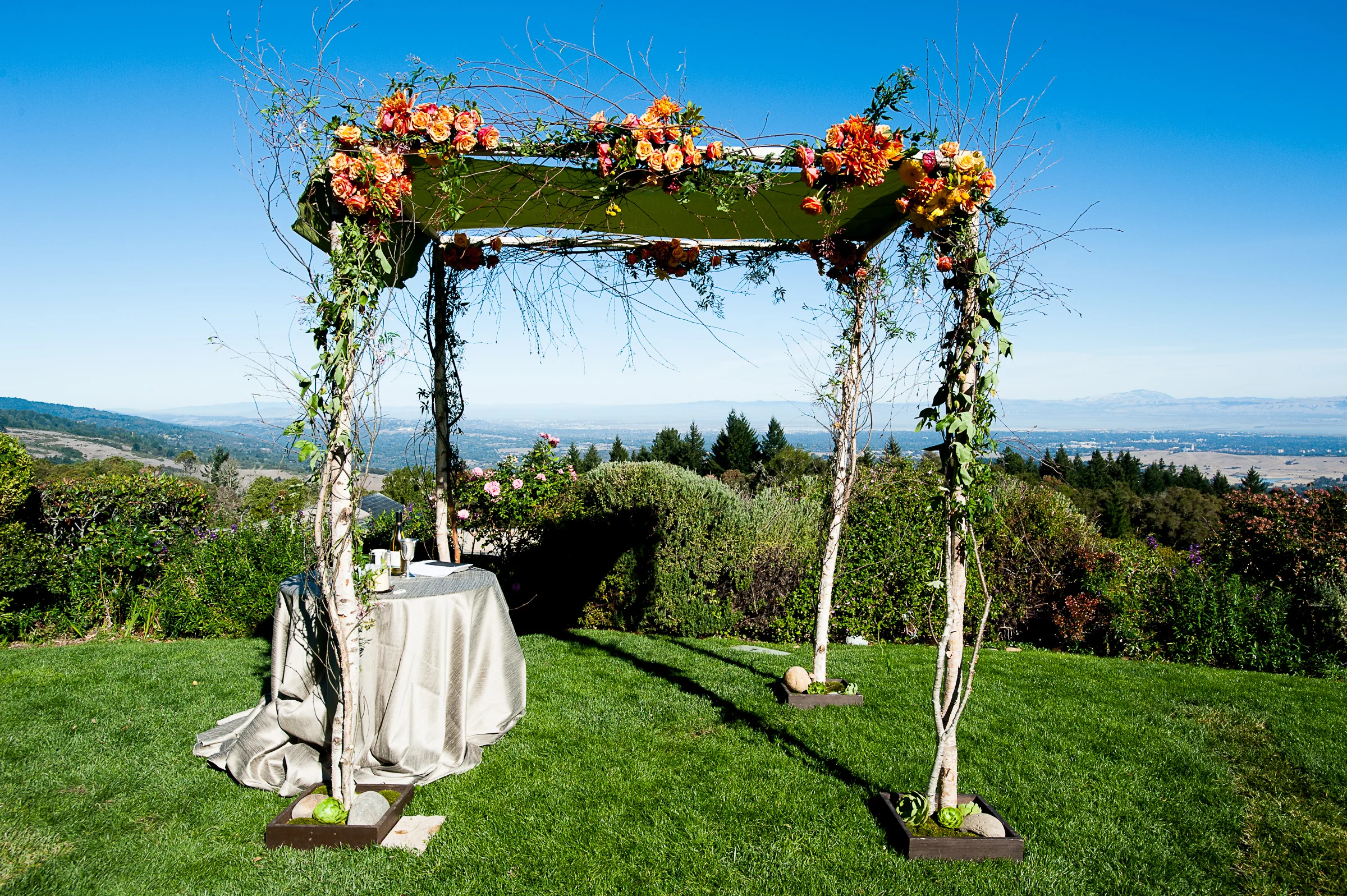 Hermione & David's WeddingThomas Fogarty Winery