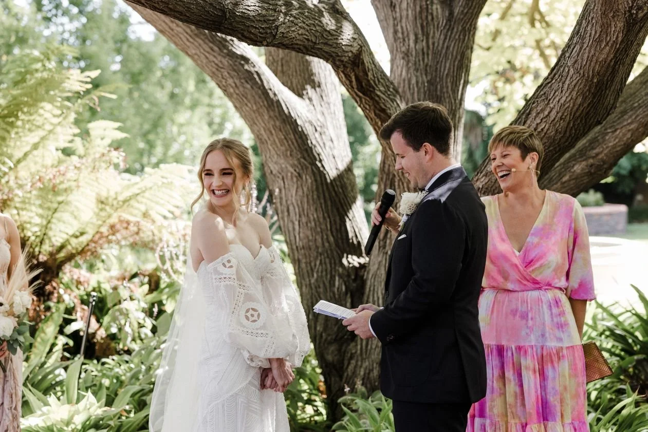 Adelaide Marriage Celebrant Penelope Carrick creating fun, relaxed and unforgettable wedding ceremonies across Adelaide Hills and McLaren Vale
