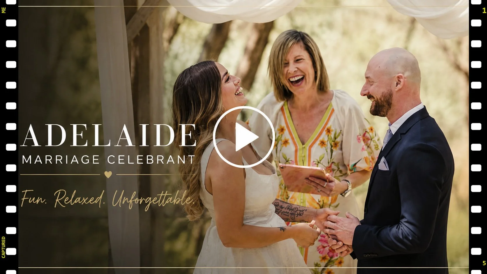 Adelaide Marriage celebrant for weddings in McLaren Vale, Adelaide Hills and Beaches