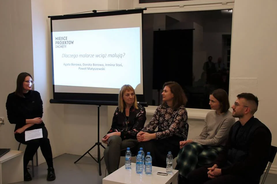 From the left: Julia Harasimowicz, Dorota Borowa, Agata Borowa, Irmina Staś and Paweł Matyszewski.