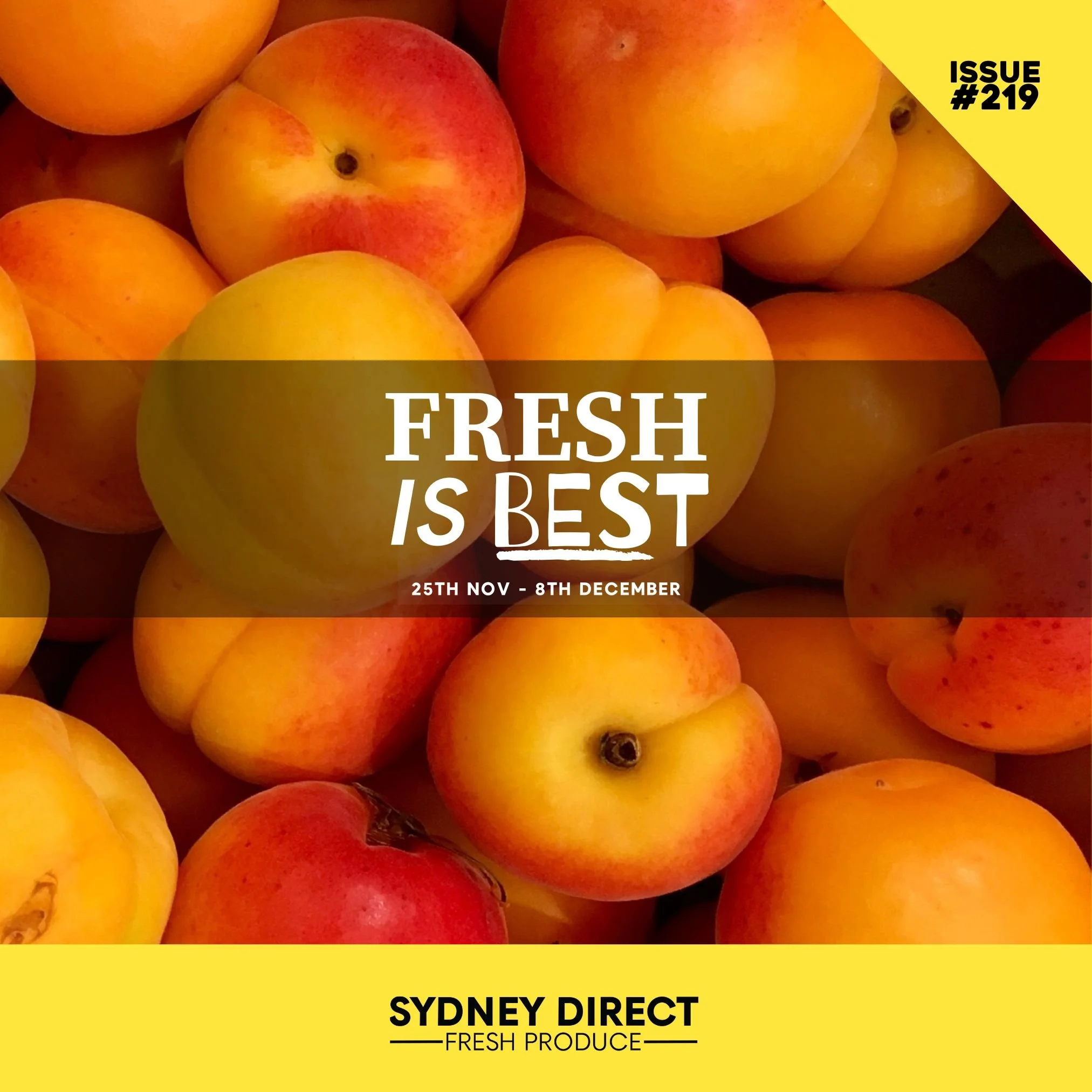 ISSUE 219 "FRESH IS BEST"