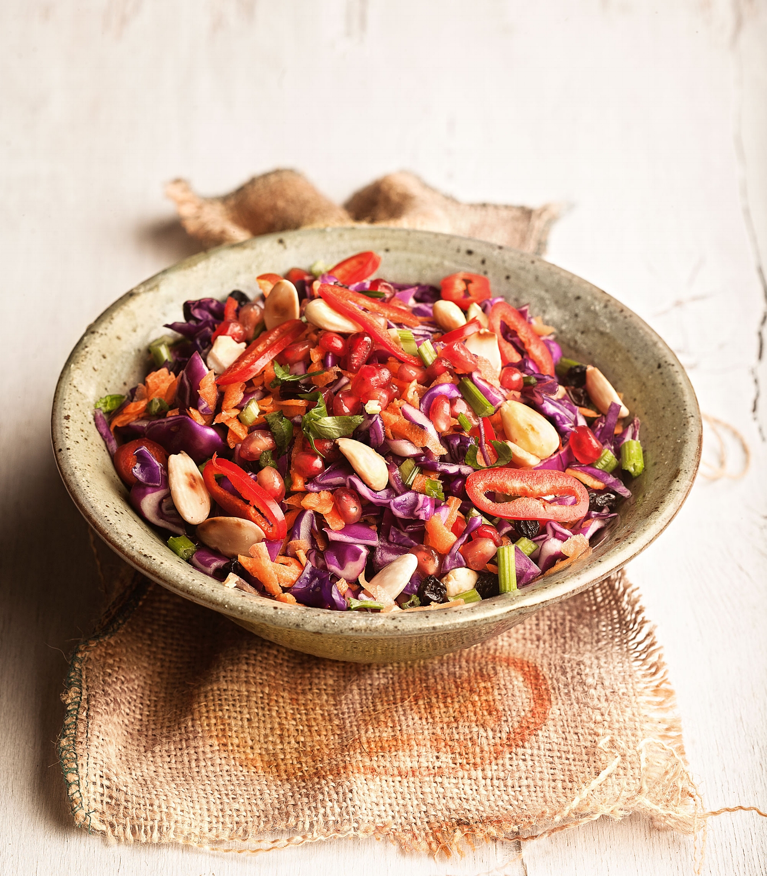  Indian salad with red cabbadge  © Stavros Kostakis &amp; Panagiota Liakopoulou 