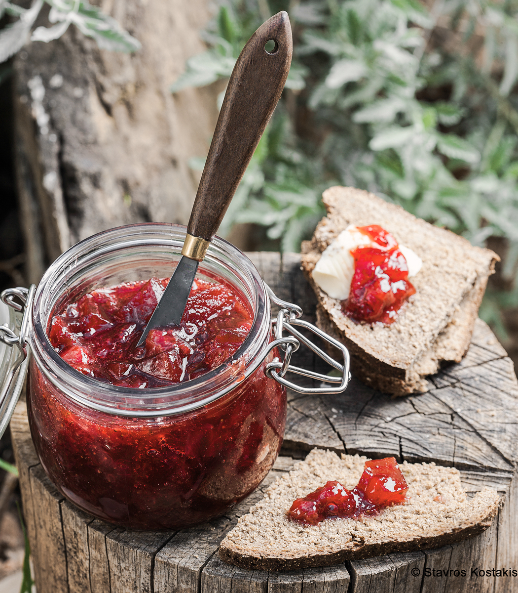 stawberry-apple jam