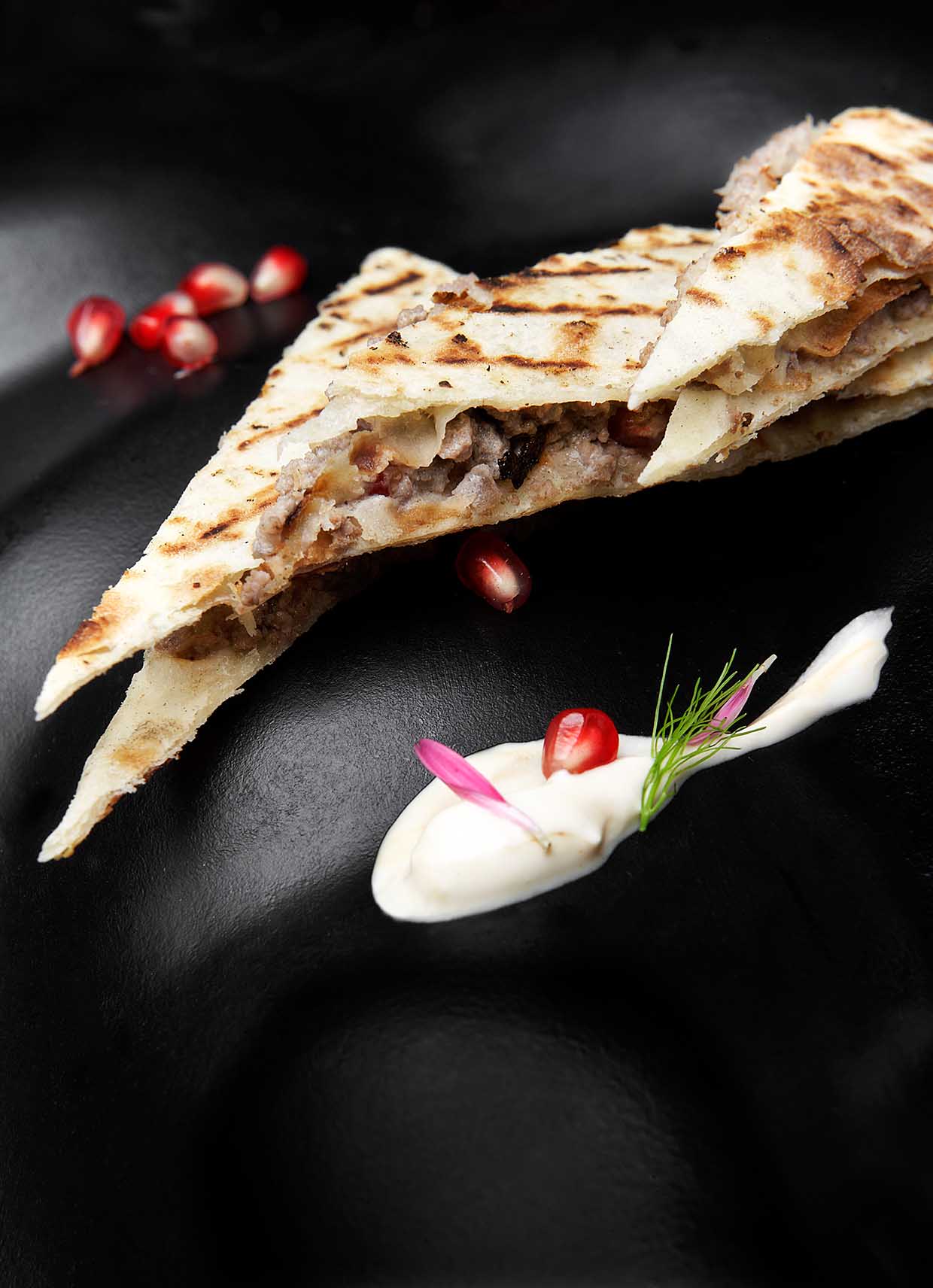 grilled pita with minced meat and pomegranate-2.jpg