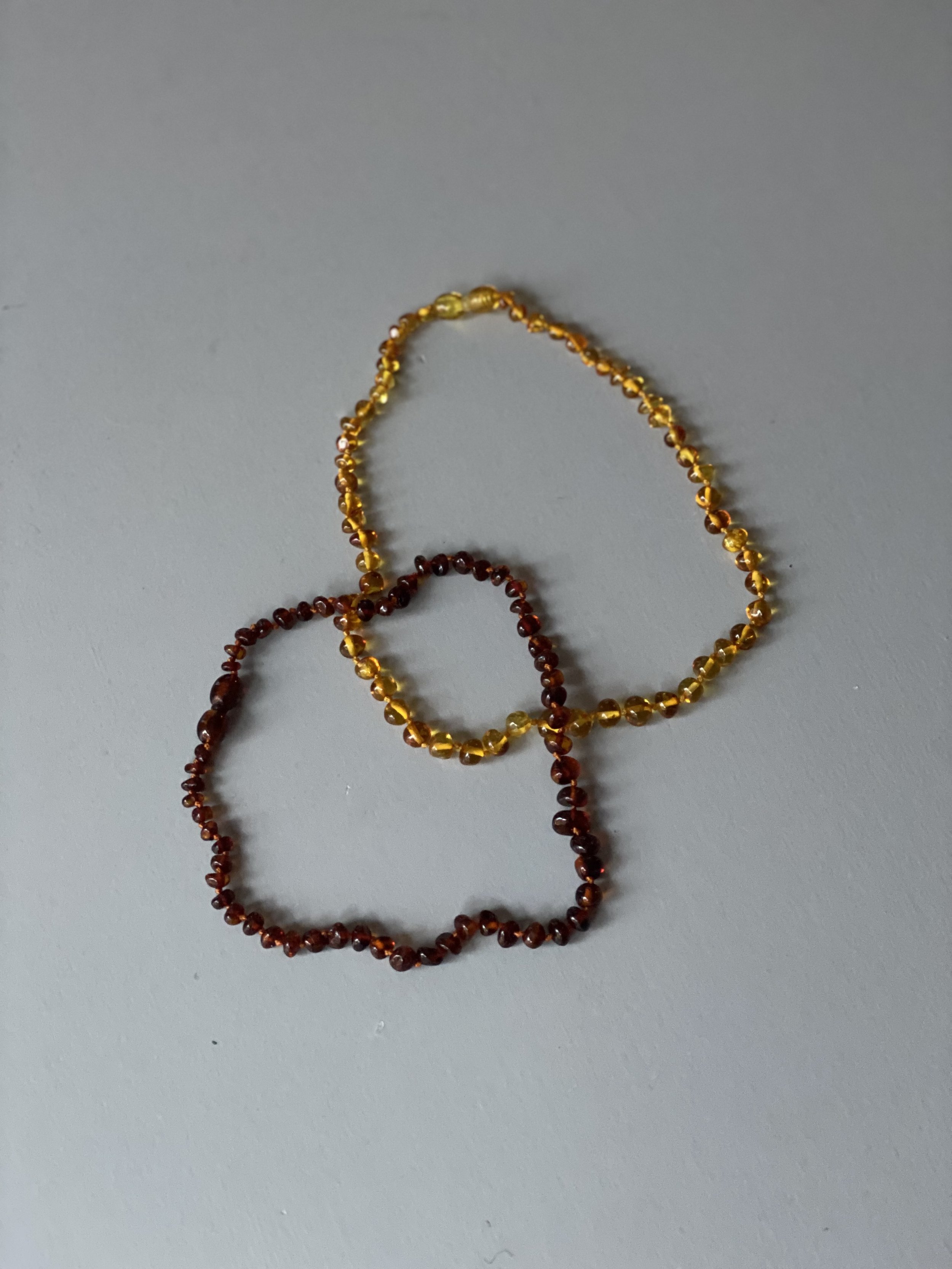 LUER Original Baltic Amber Teething Necklace For Women/Amber Necklaces For  Adult/Supply Certificate/Amber Jewellery Gift