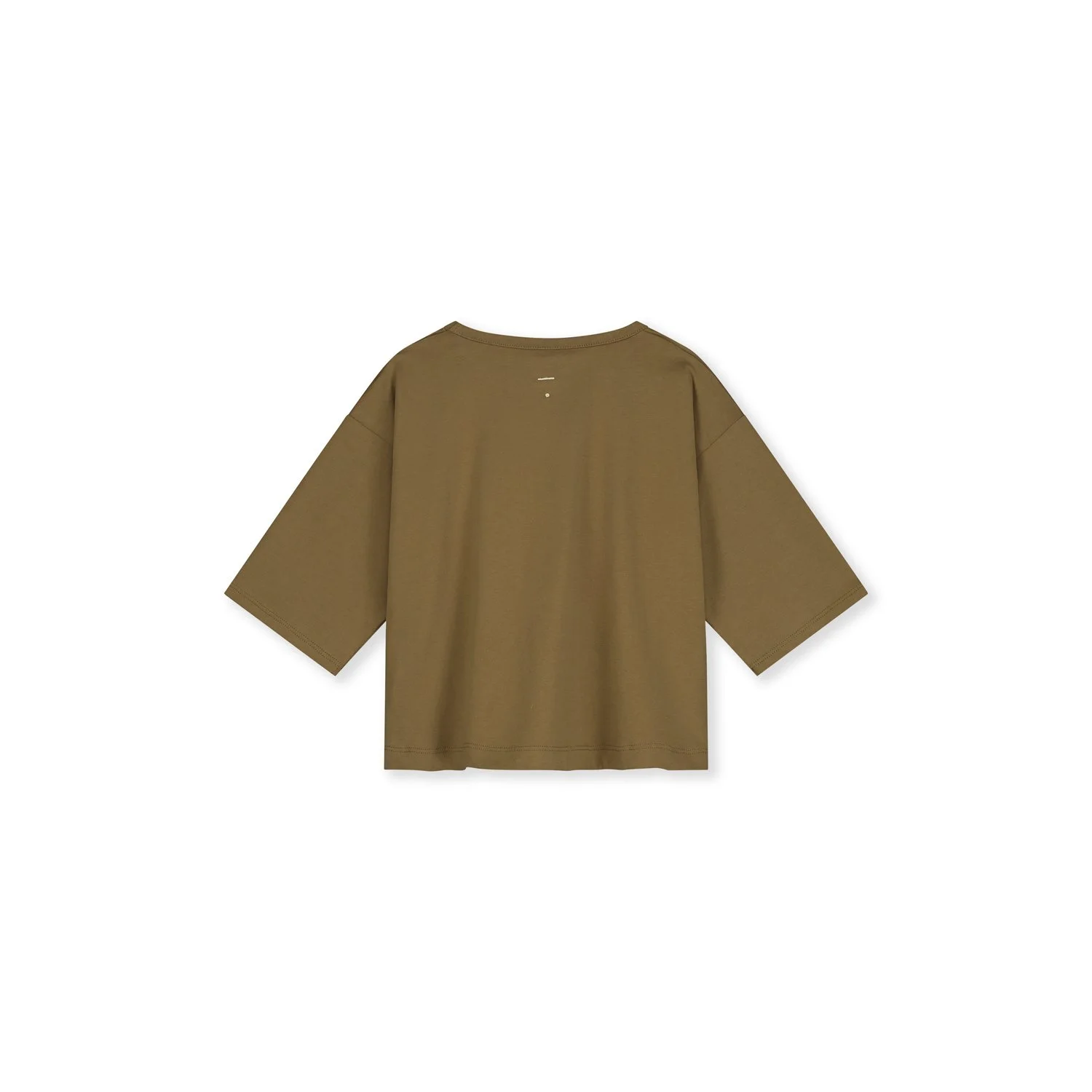 Dropped Shoulder Tee - Peanut - back.jpg