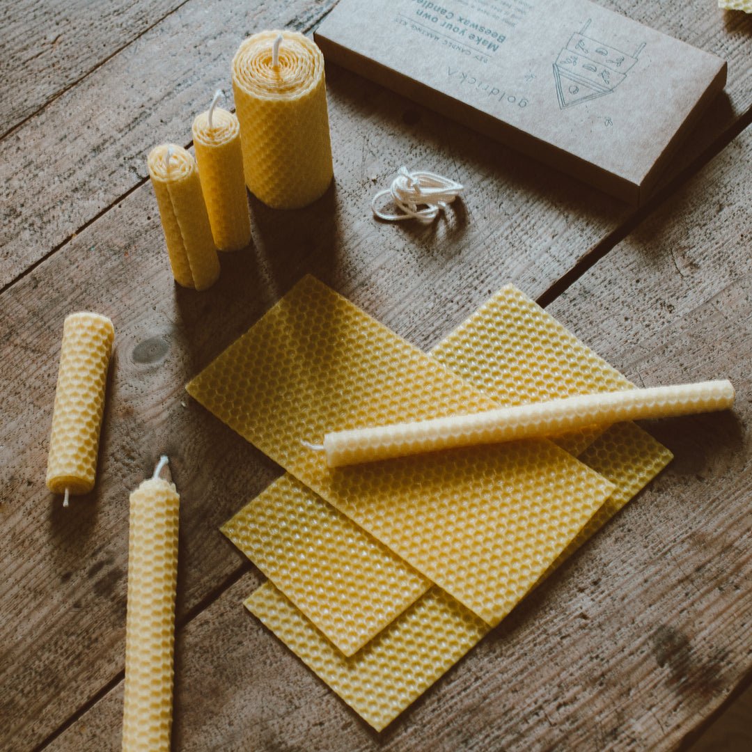 What's in a Beeswax Candle Making Kit?
