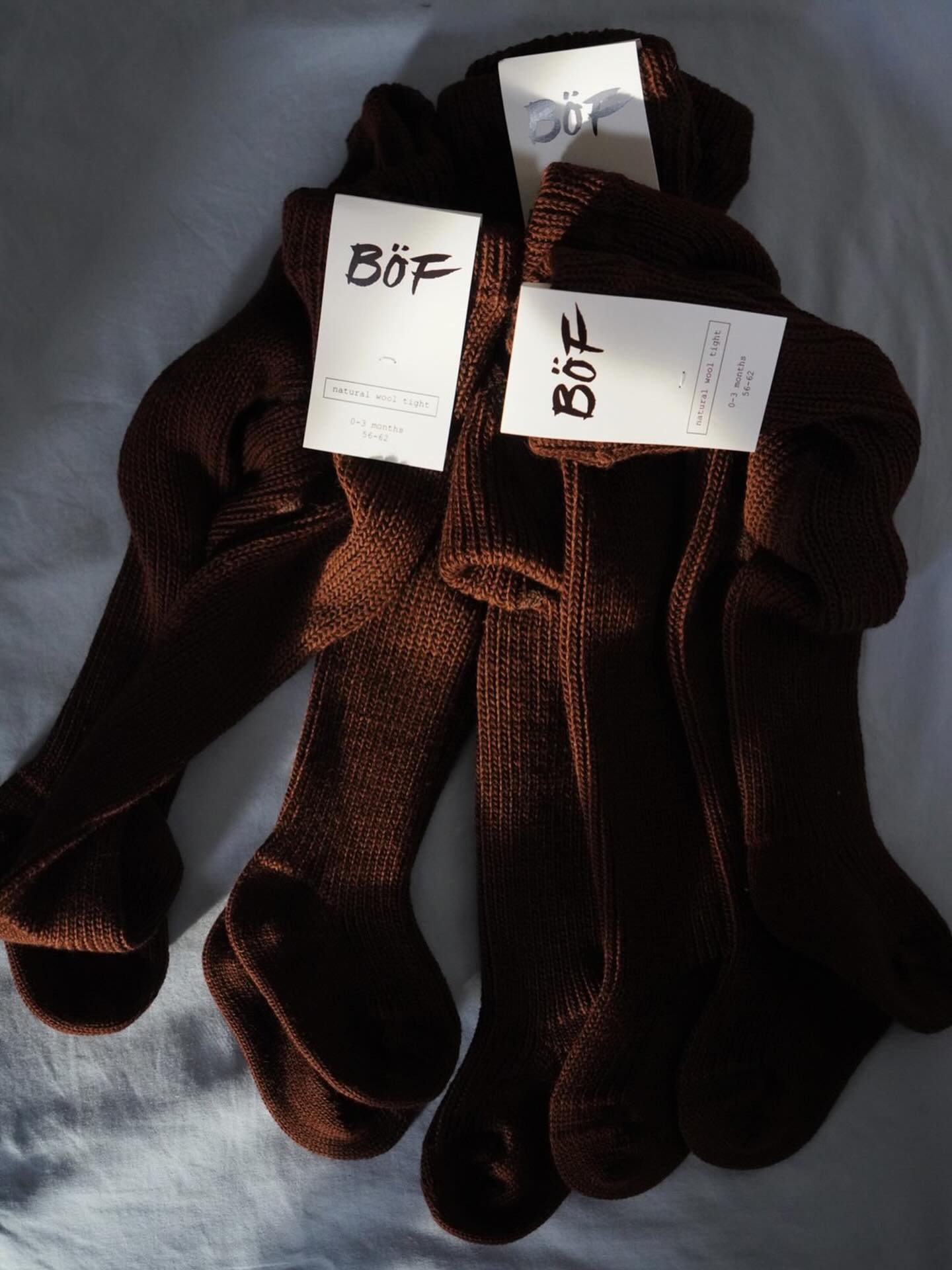 &hellip;our new B&Ouml;F tights 🤎 thick organic wool rib tights 〰️
breathable, comfortable and non toxic with a wide waistband for comfort #boefshopcopenhagen #boeftights #organicwool