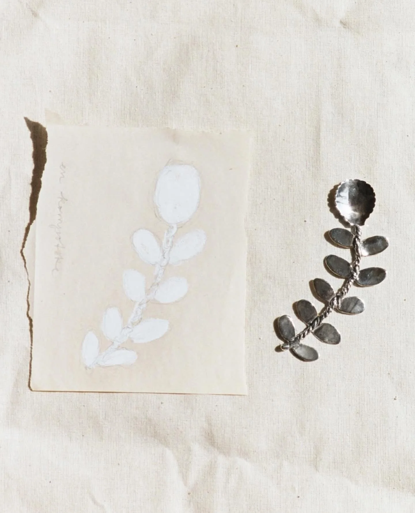 &hellip;Babette spoon 🤎 made by Corali 〰️ hand-made in recycled sterling silver here in Copenhagen #boefshopcopenhagen #corali