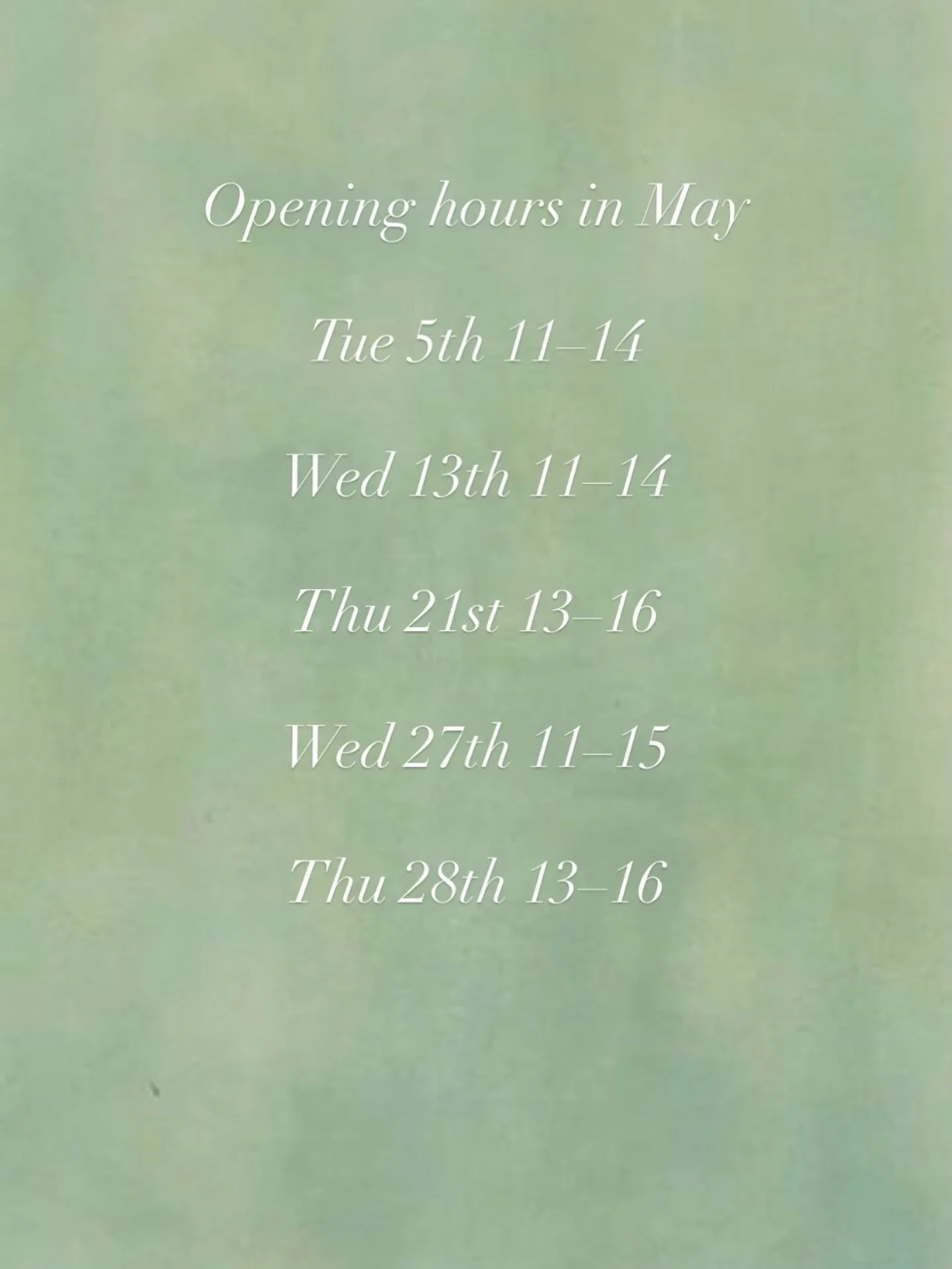 B&Ouml;F showroom 〰️ changed opening hours in May due to public holidays, and because we&rsquo;re going on a short inspiration trip to find new items for the shop :) 

we will continue shipping packages as usual 🤎 #boefshopcopenhagen #boefshowroom
