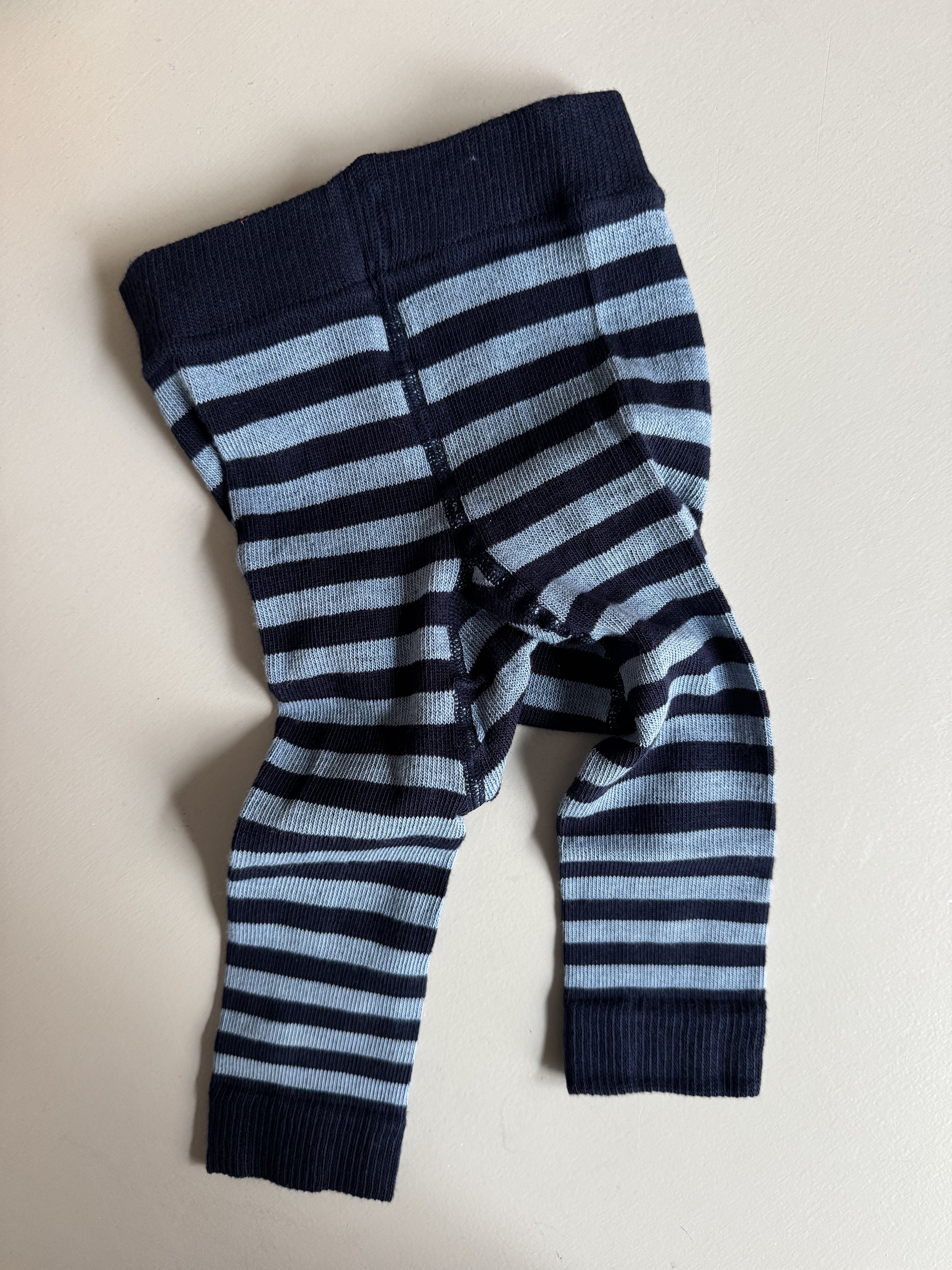 grödo cotton leggings, blue stripes