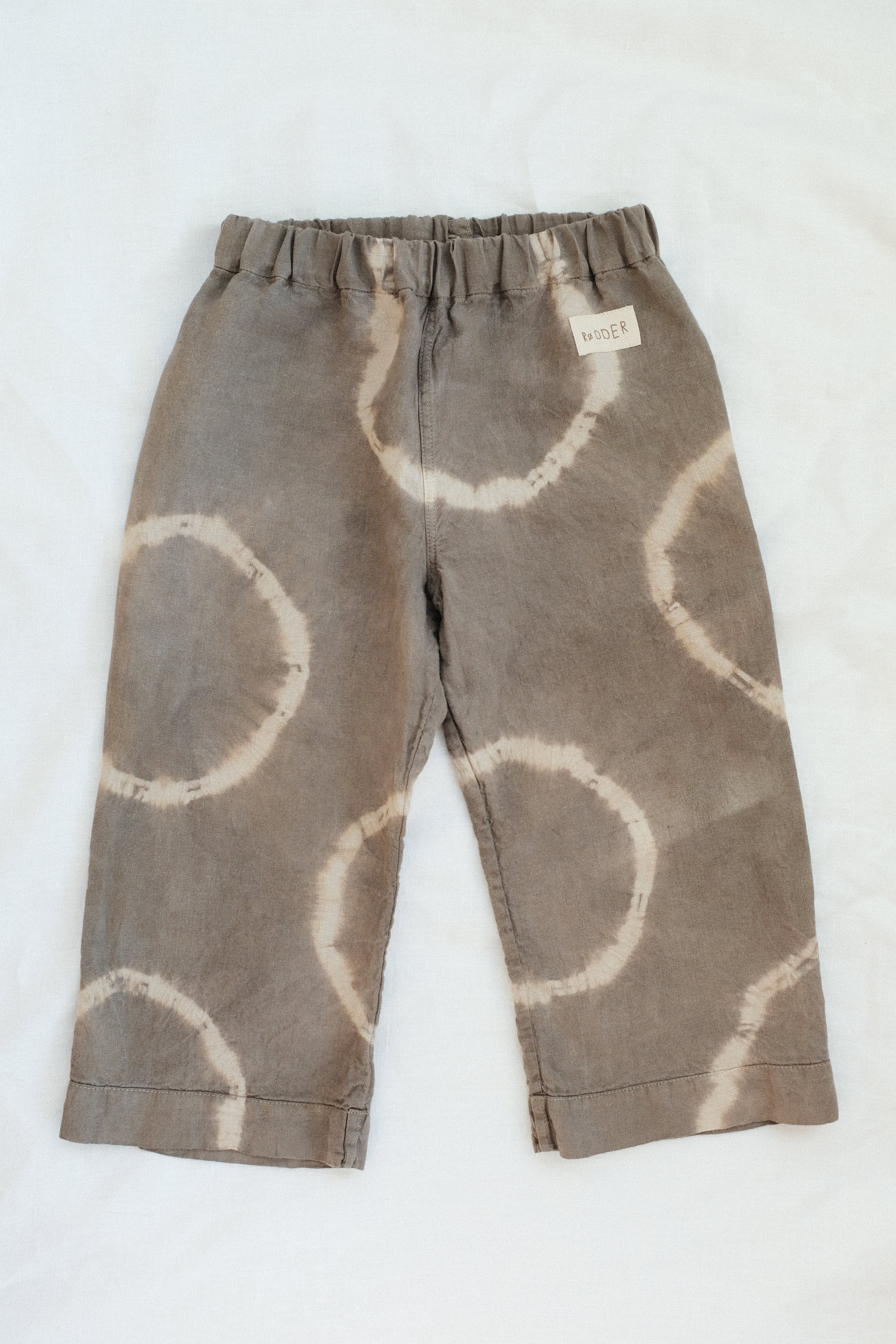 RØDDER, limited hand-dyed pants , light iron