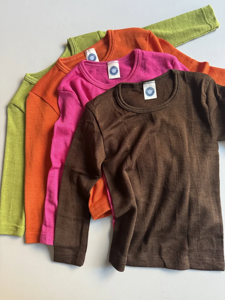 Lilano, fleece fleece fleece overall met voet, 100% wol (kbT), Curry