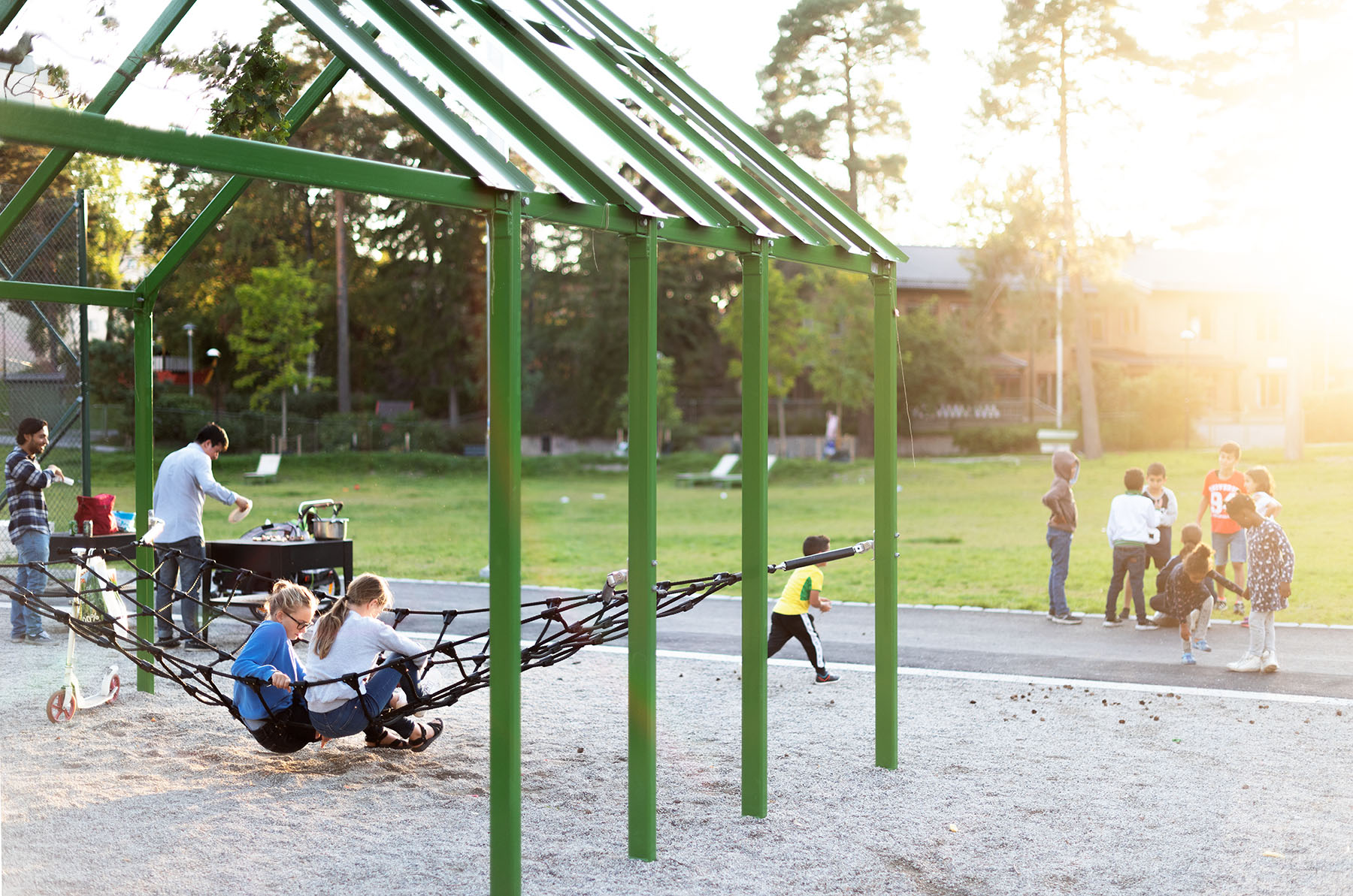 Gröna stugans park, Bredäng