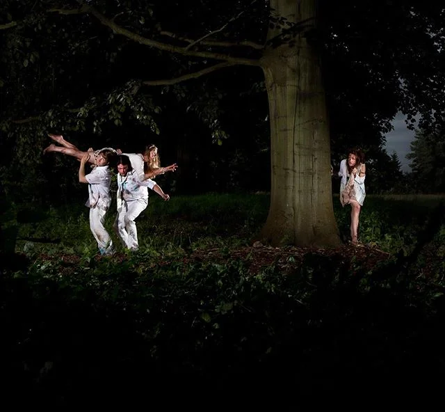 The Lovers fight from A midsummer night&rsquo;s dream. A favorite from my archive, shot for the @guildfordshakespeare company. #photographer #locationphotography #artphotography #play #shakespeare #amidsummernightsdream #canonuk #canon5d #paulcbuffin