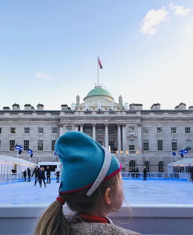 Skate @somersethouse #beenie #hairband #london