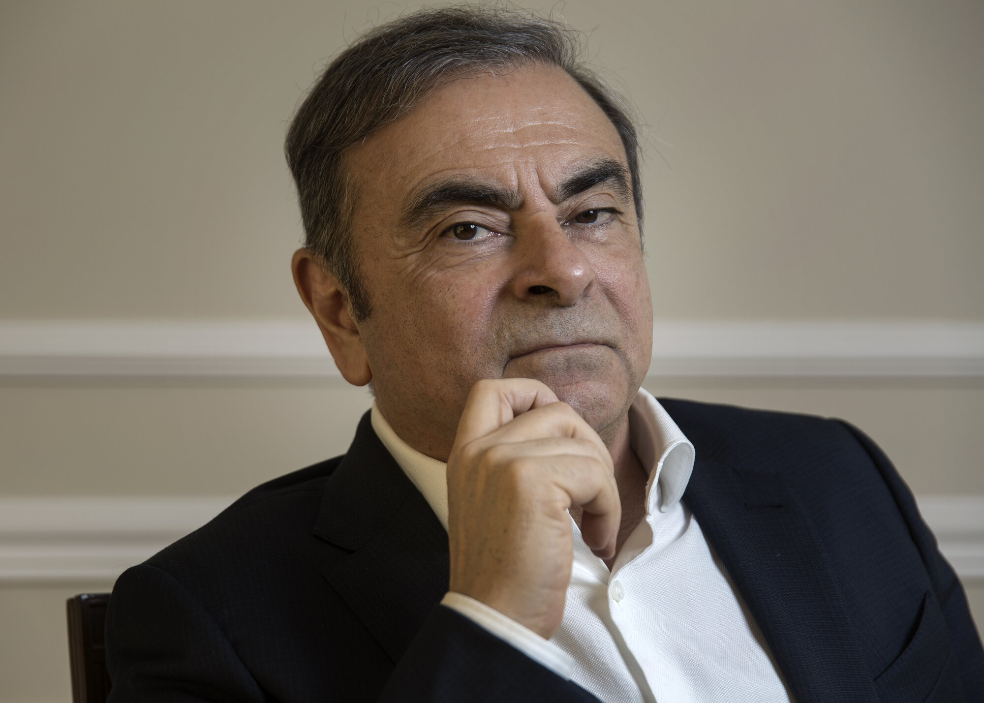  Carlos Ghosn, former chairman of Nissan and fugitive. Beirut, Lebanon. 