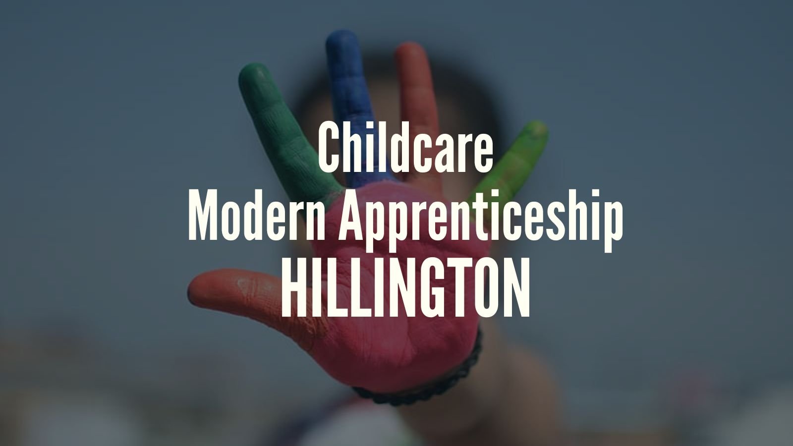 Childcare Modern Apprenticeship vacancy: Hillington