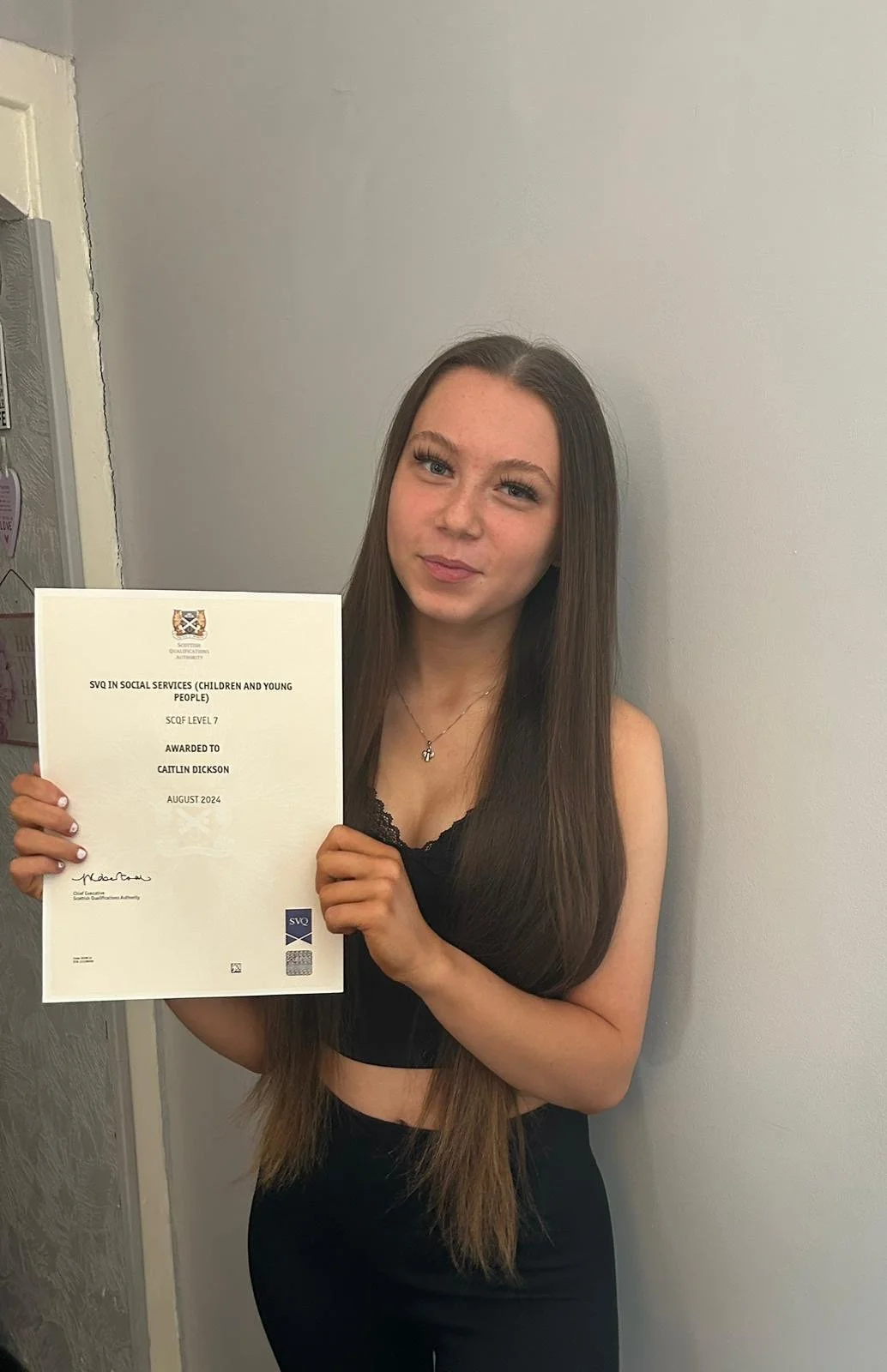 Caitlin's Success Story