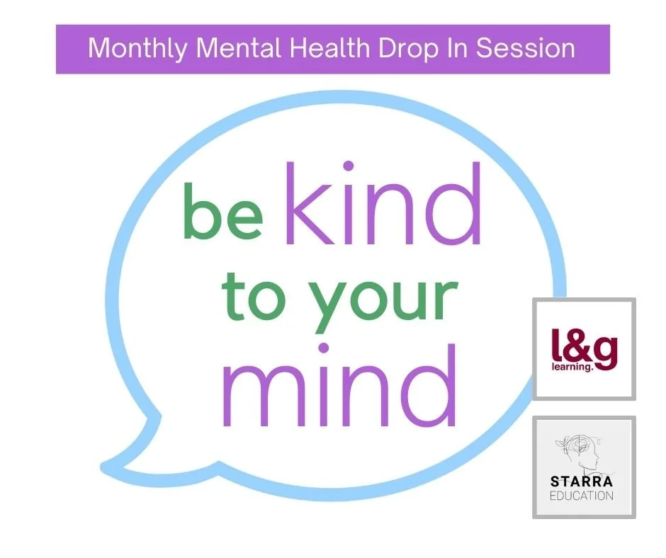 Monthly Mental Health Drop In for Modern Apprenticeship candidates