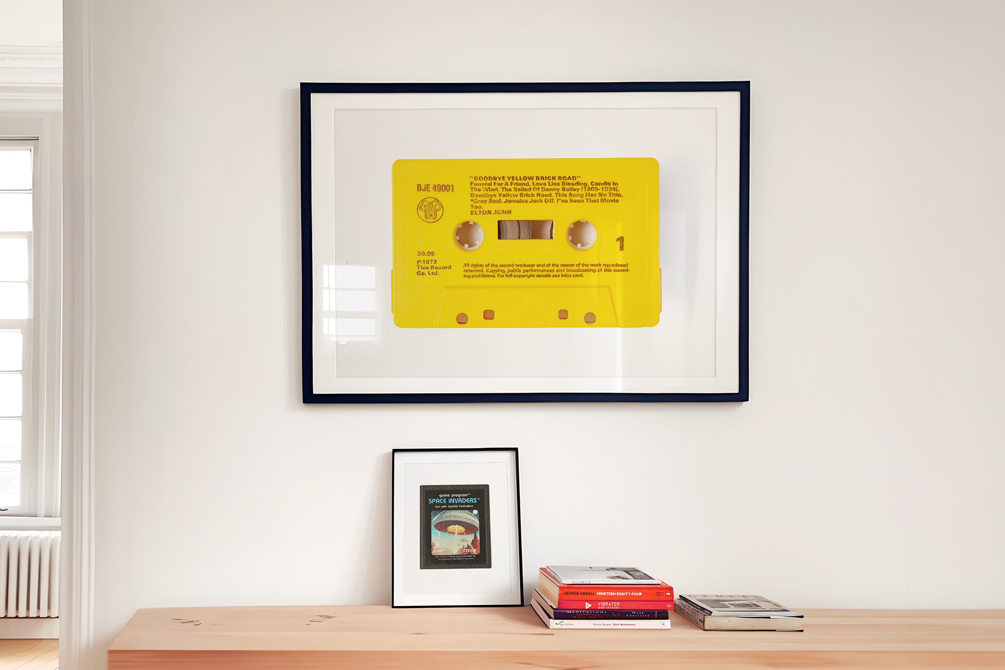 Elton John - Goodbye Yellow Brick Road cassette, cassette, cassette, cassette tape, classic cassette prints (Copy)