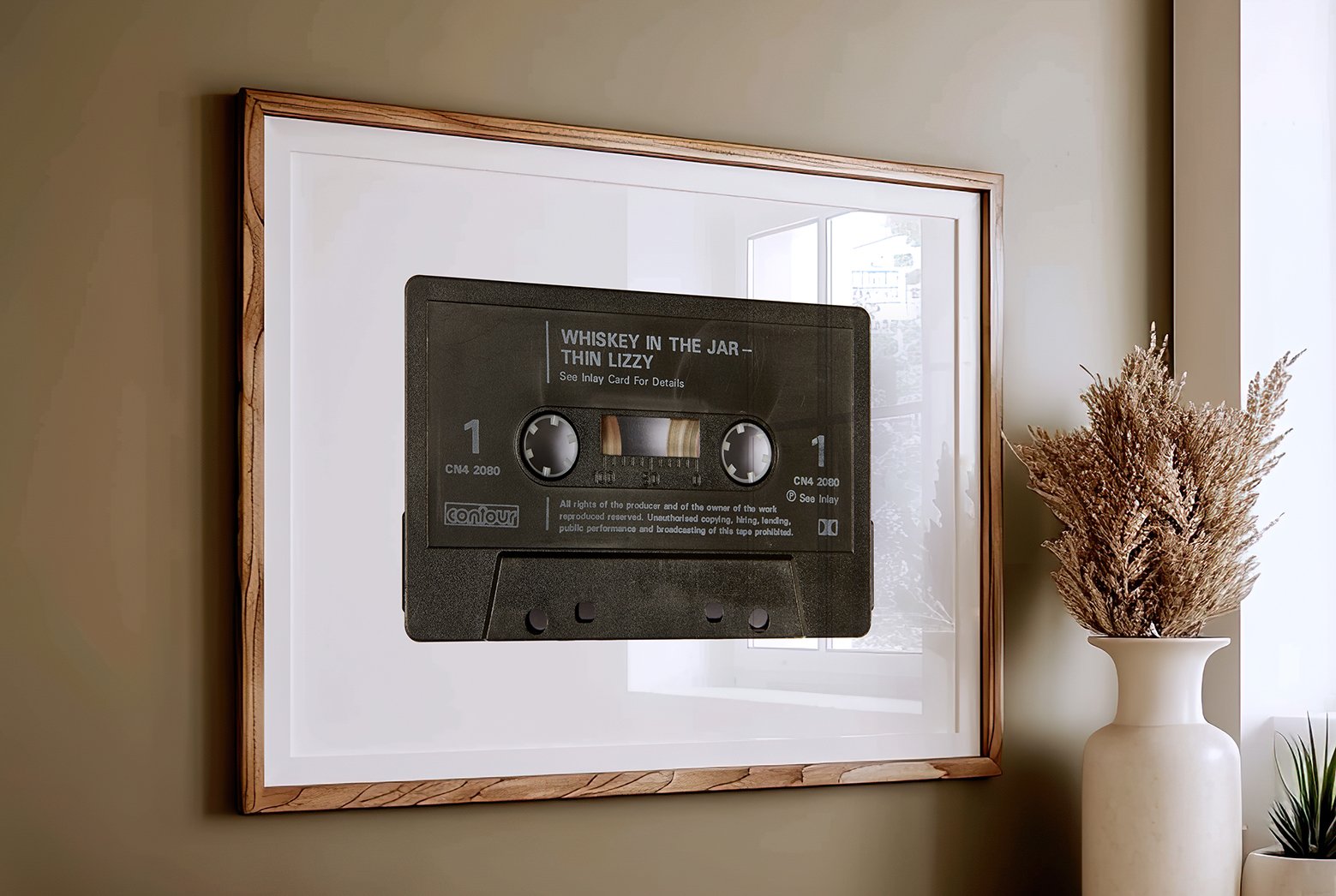 Thin Lizzy - Whiskey In The Jar cassette, cassette, cassette, cassette tape, classic cassette prints