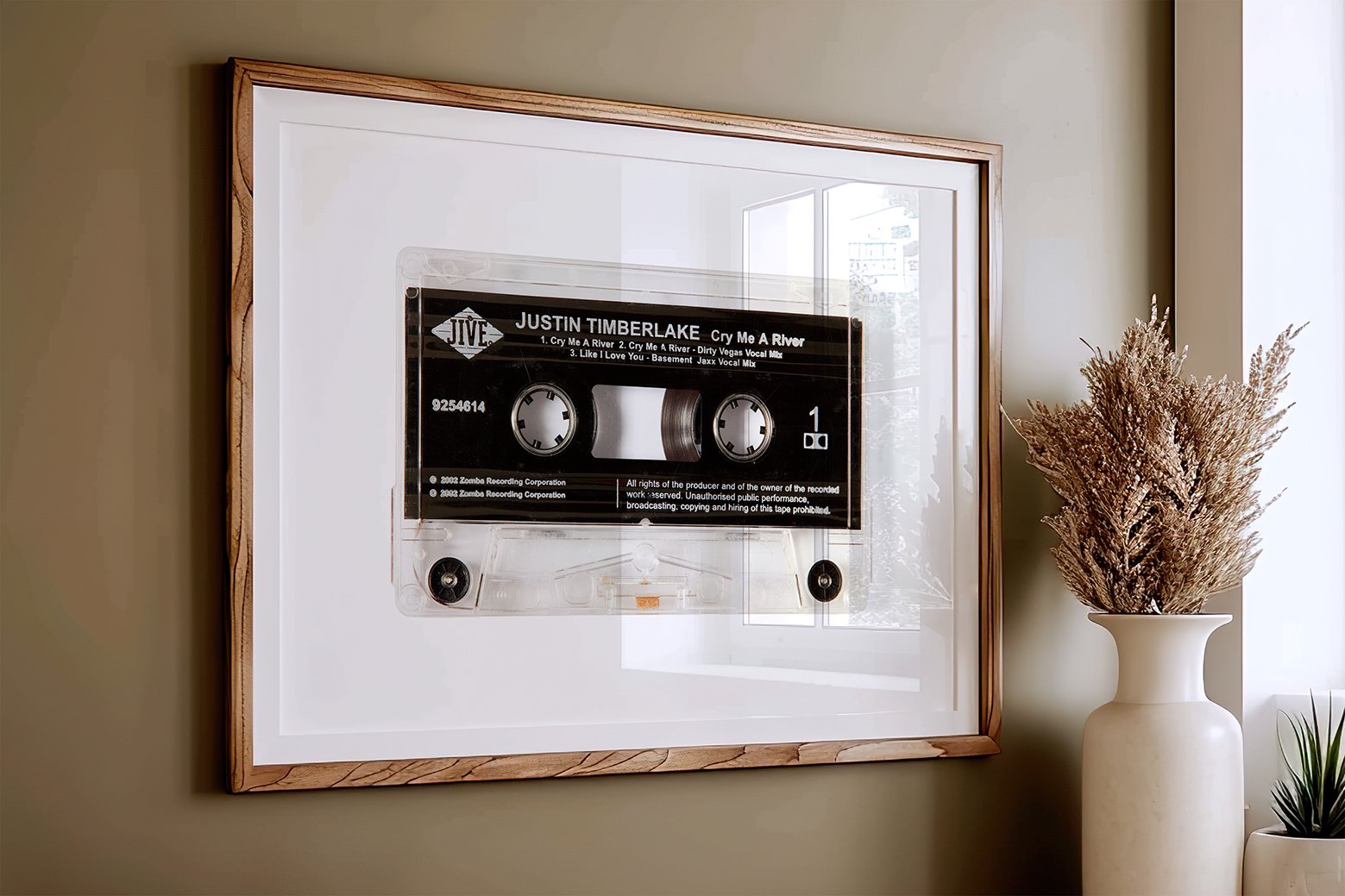Justin Timberlake - Cry Me A River cassette, cassette, cassette, cassette tape, classic cassette prints (Copy)