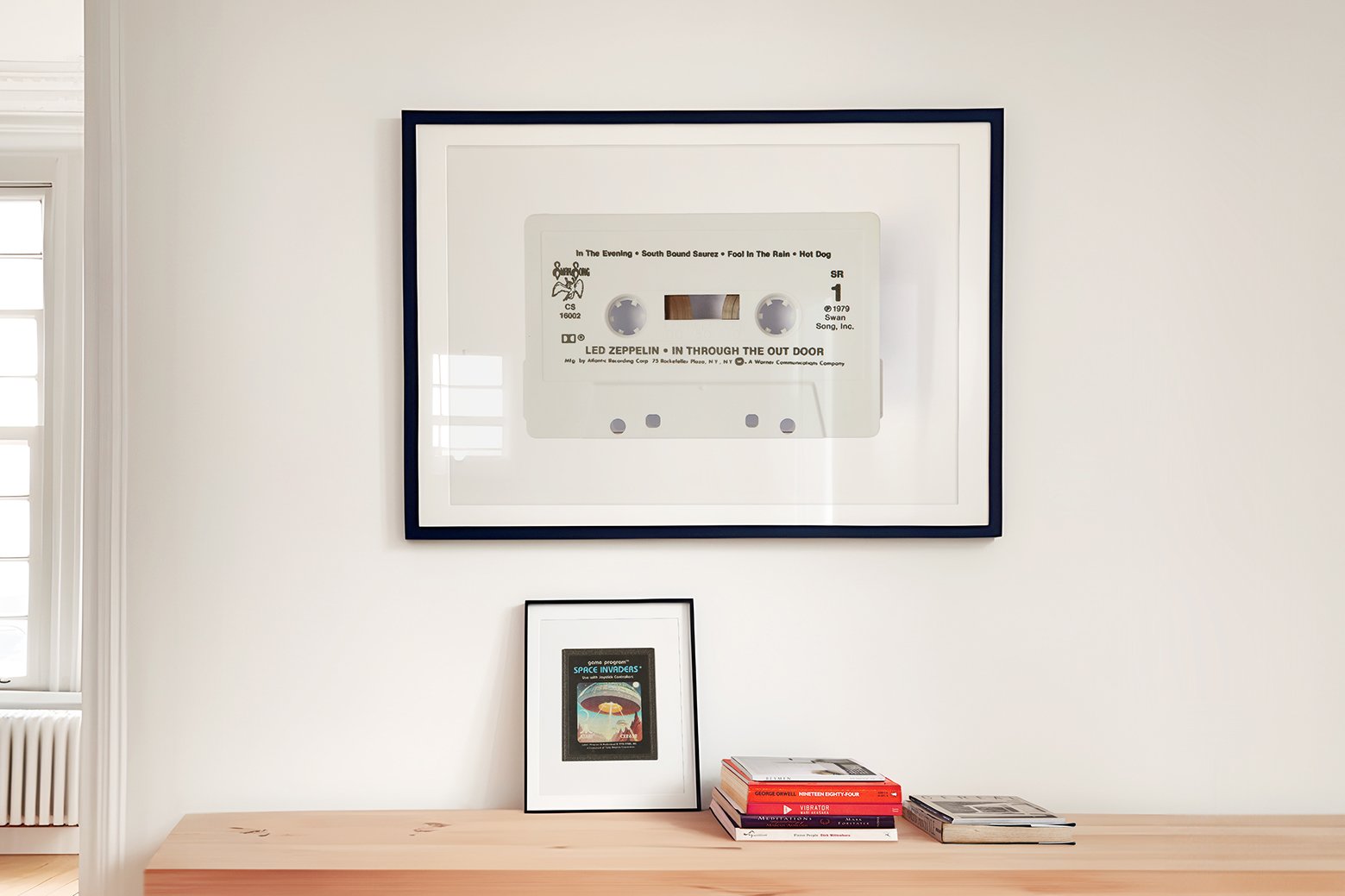 Led Zeppelin - In Through The Outdoor cassette, cassette, cassette, cassette tape, classic cassette prints (Copy)