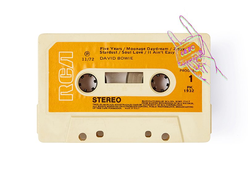 David Bowie - Ziggy Stardust And The Spiders From Mars cassette, cassette, cassette, cassette tape, classic cassette prints (Copy)
