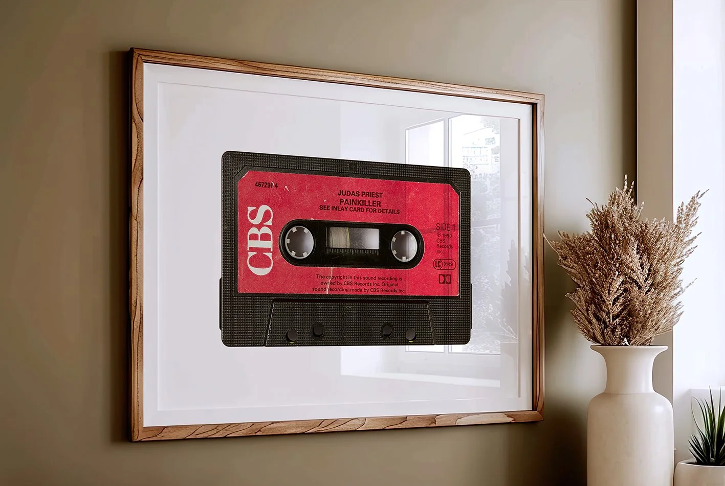 Judas Priest - Painkiller cassette, cassettes, cassette tape, classic cassette prints (Copy)