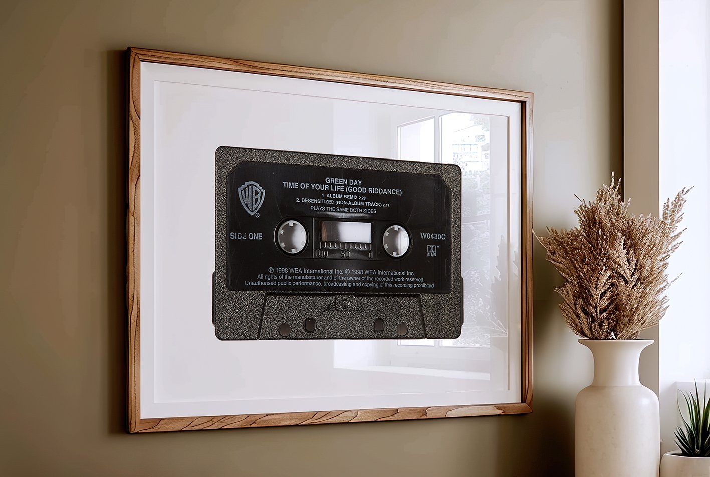 Green Day - Time Of Your Life cassette, cassette, cassettes, cassette tape, classic cassette prints, www.classiccassetteprints.com (Copy)