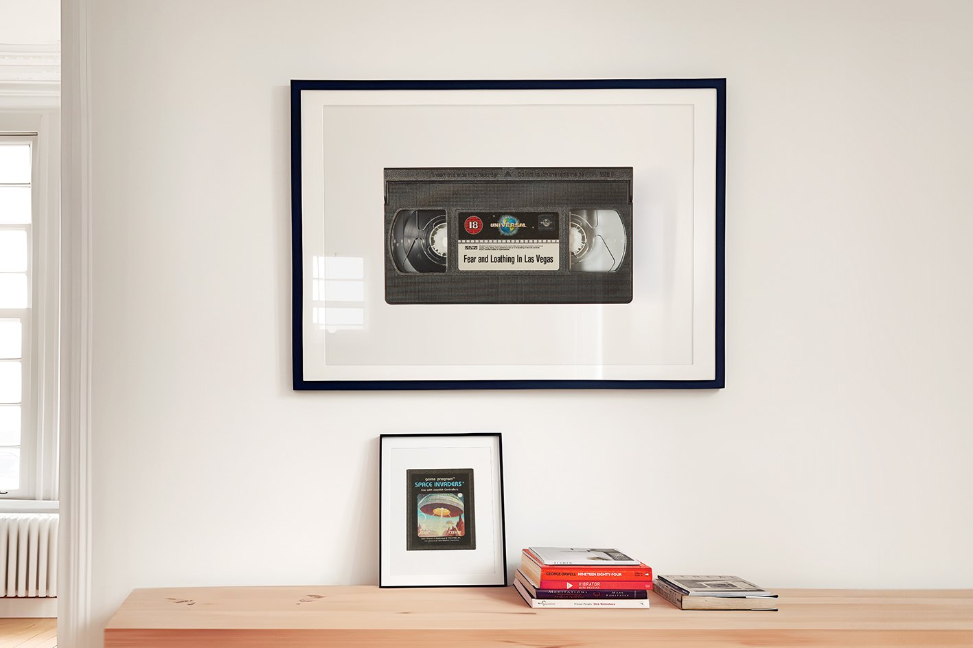 Fear And Loathing In Las Vegas, , blockbuster video, blockbuster, VHS, Video Cassette, 80s, retro, cassette, cassette, cassettes, cassette tape, classic cassette prints, www.classiccassetteprints.com