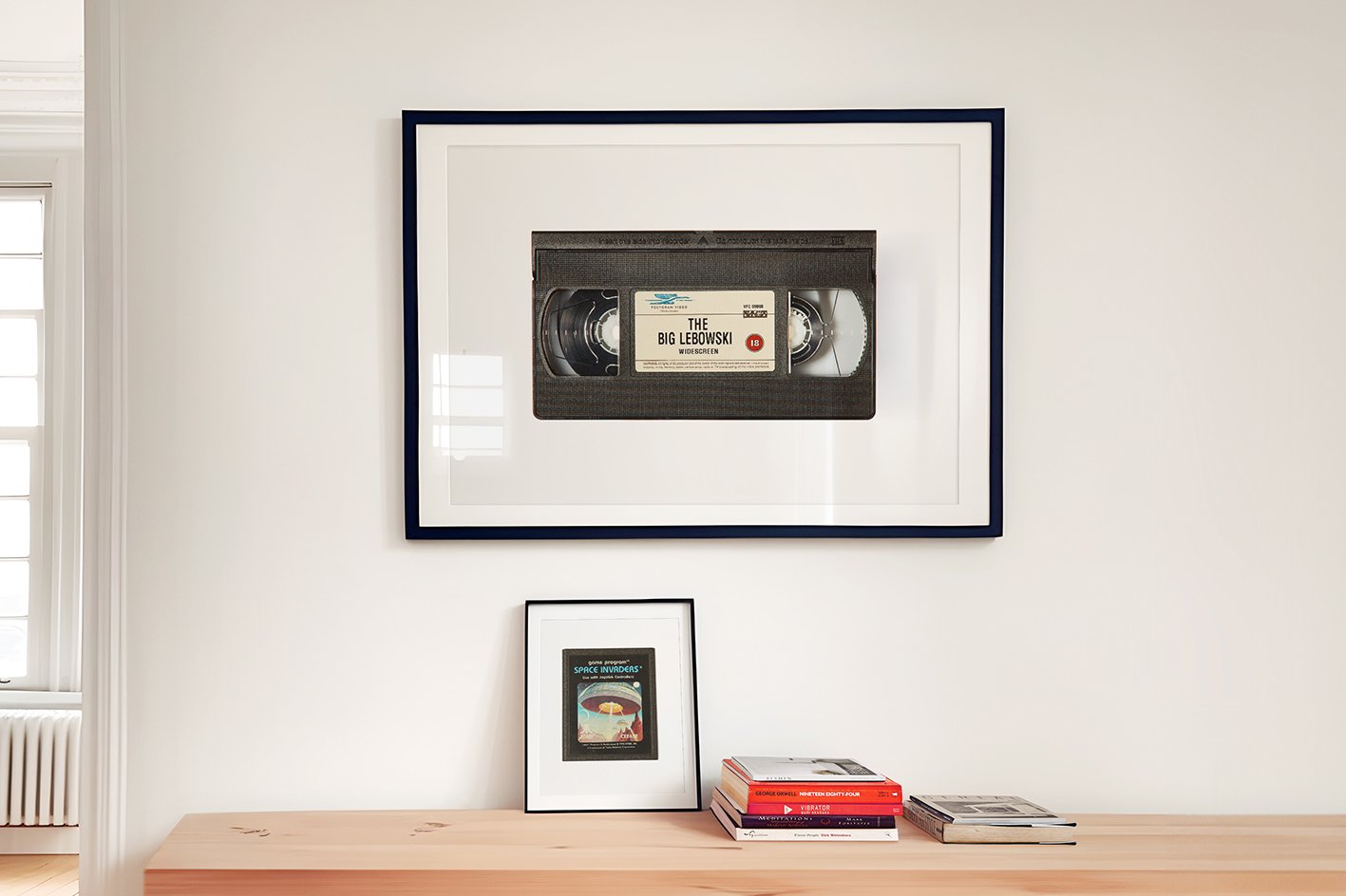 The Big Lebowski , blockbuster video, blockbuster, VHS, Video Cassette, 80s, retro, cassette, cassette, cassettes, cassette tape, classic cassette prints, www.classiccassetteprints.com