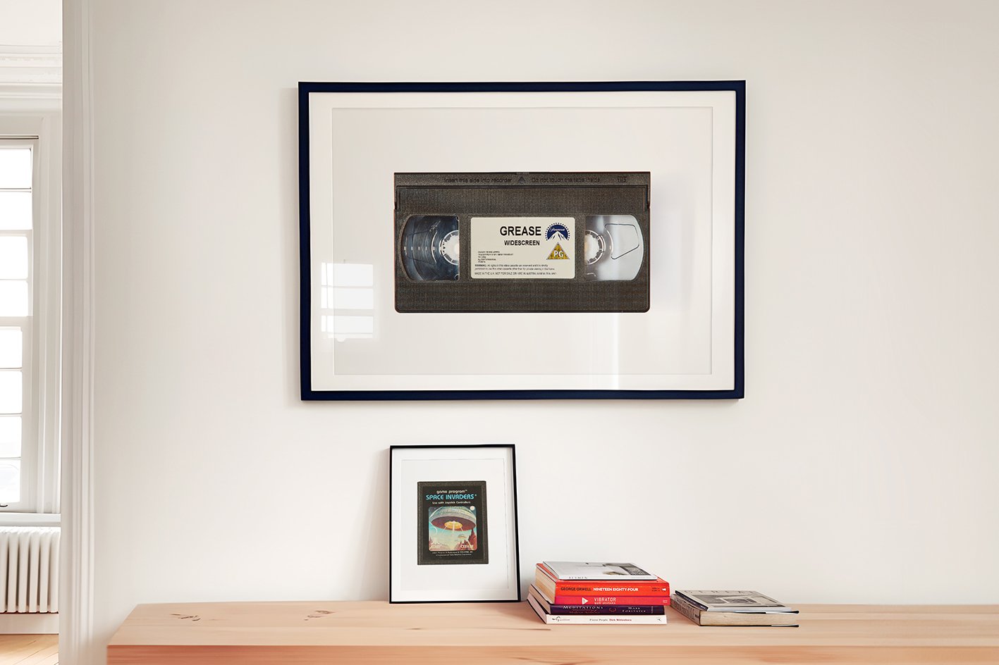 Grease, blockbuster video, blockbuster, VHS, Video Cassette, 80s, retro, cassette, cassette, cassettes, cassette tape, classic cassette prints, www.classiccassetteprints.com