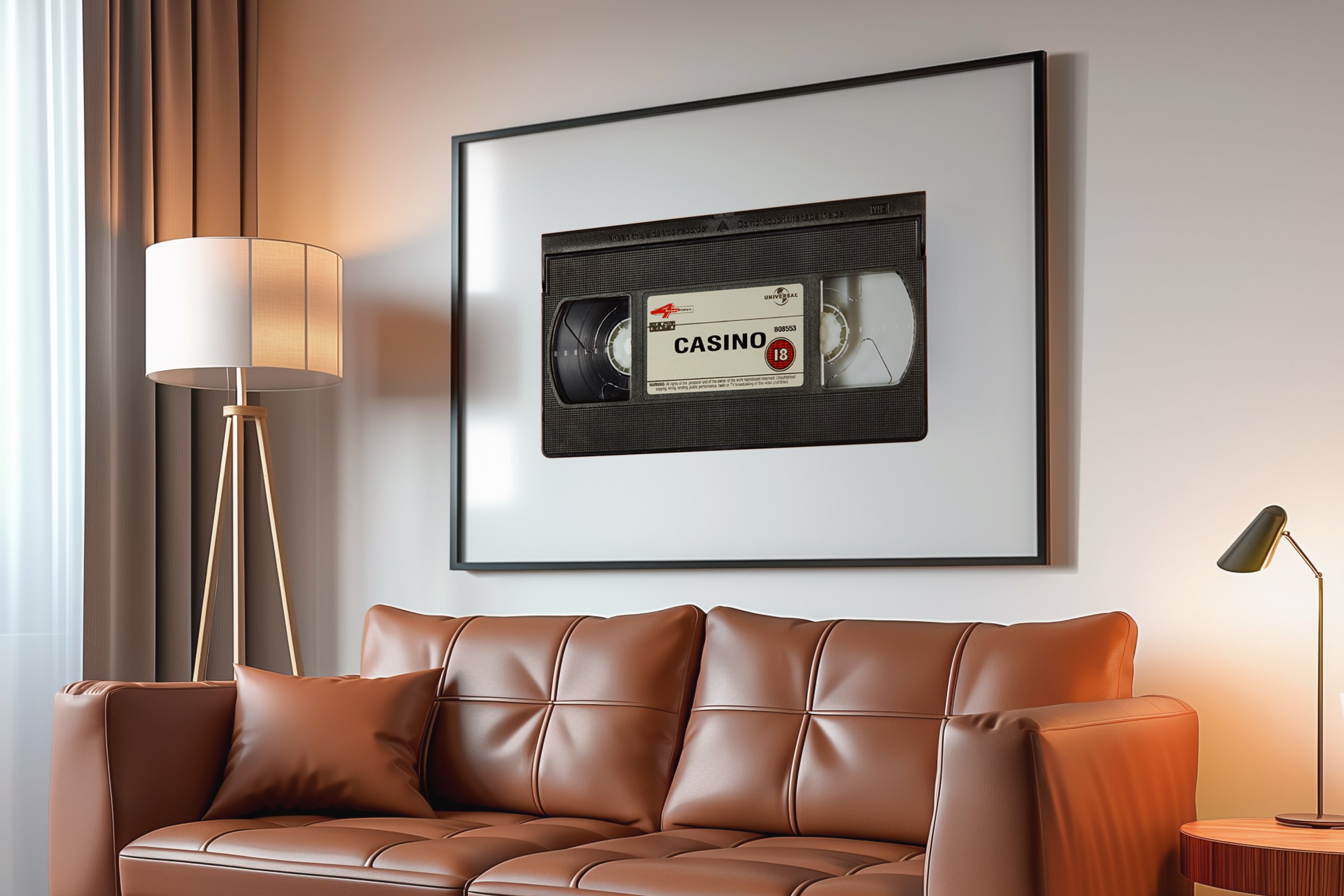 Casino, blockbuster video, blockbuster, VHS, Video Cassette, 80s, retro, cassette, cassette, cassettes, cassette tape, classic cassette prints, www.classiccassetteprints.com