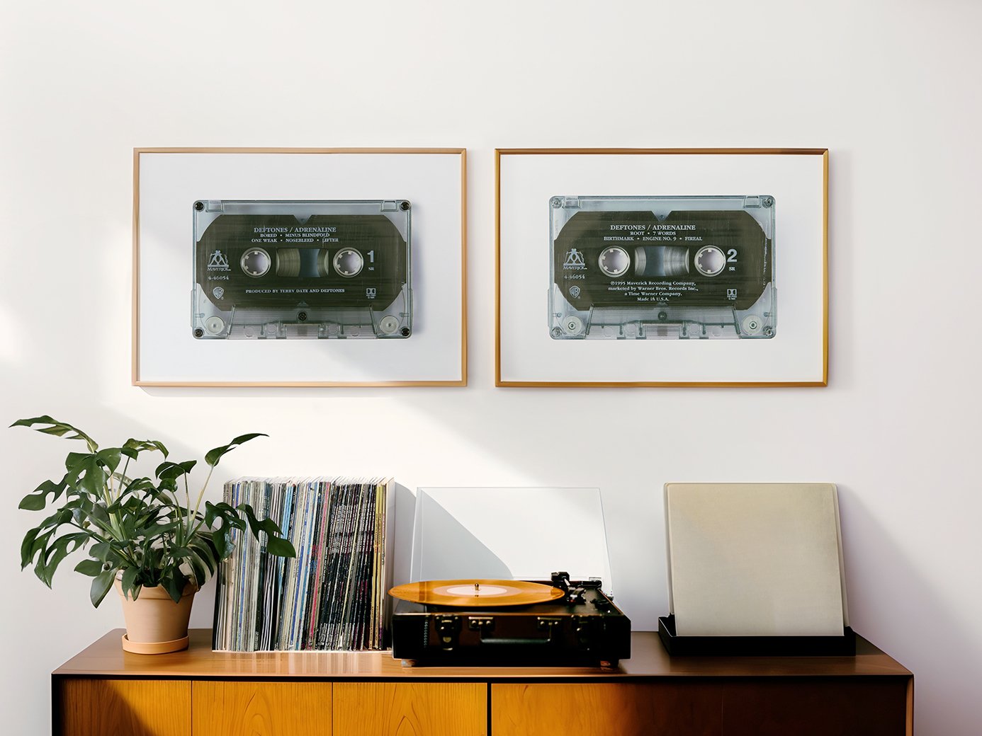 Deftones - Adrenaline cassette, cassettes, cassette tape, classic cassette prints