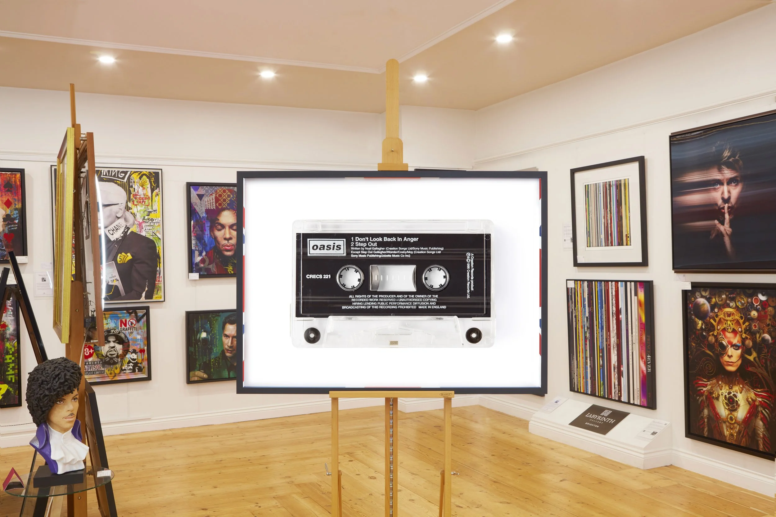 Oasis - Don't Look Back In Anger Cassette Print