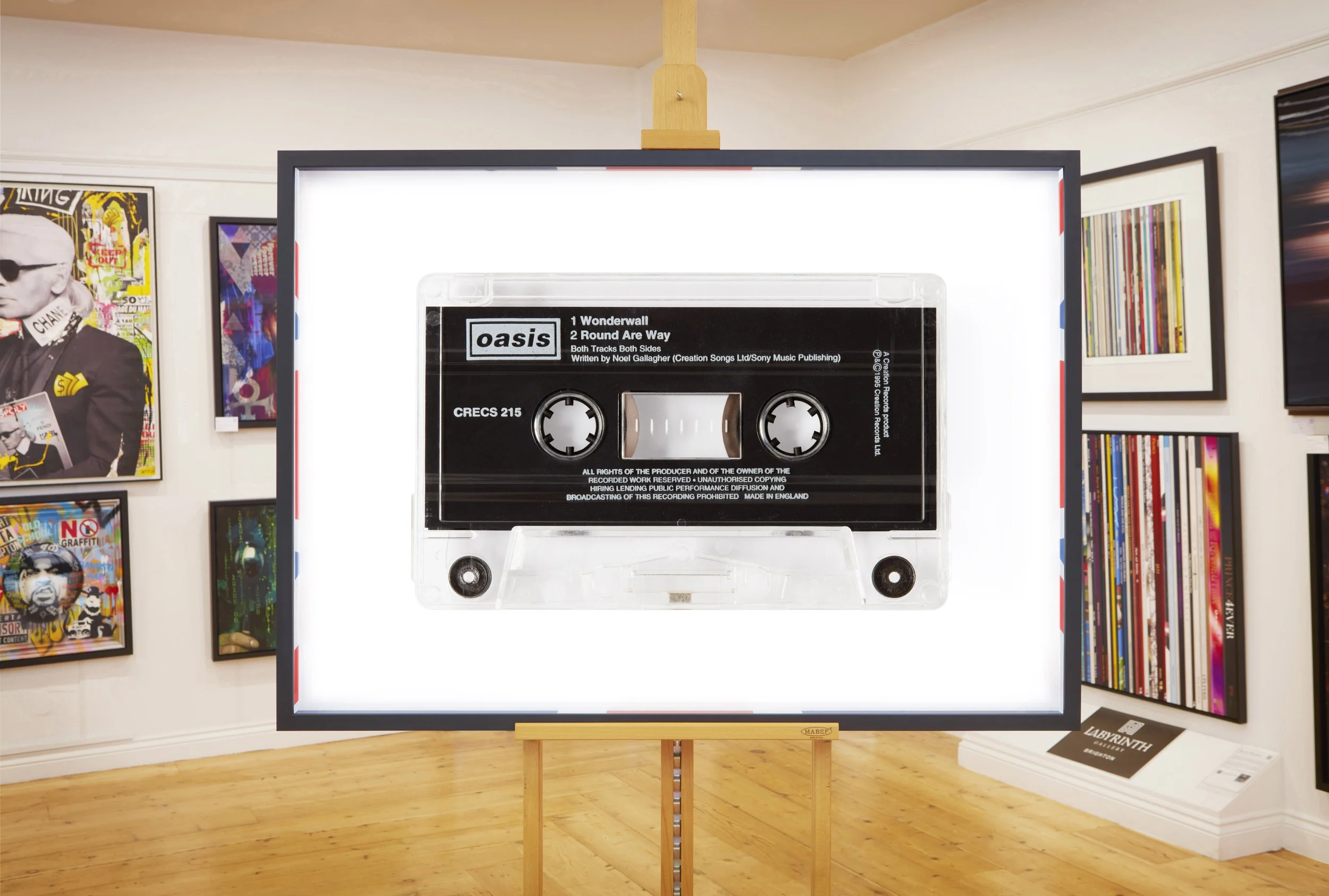 Oasis - Wonderwall Cassette Print