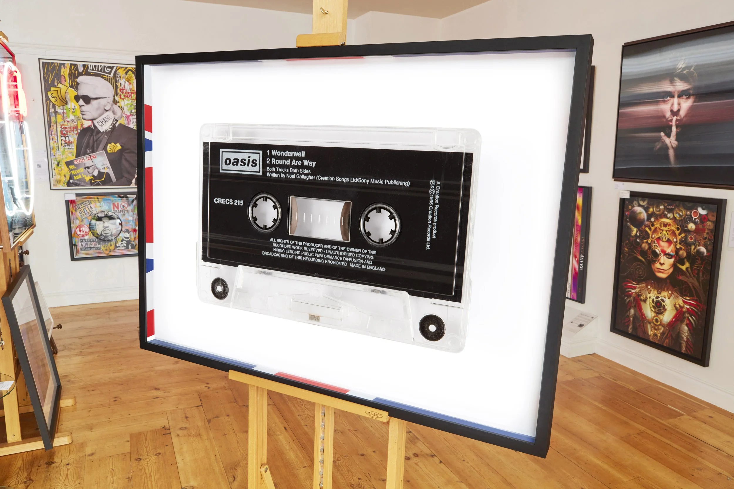 Oasis - Wonderwall Cassette Print