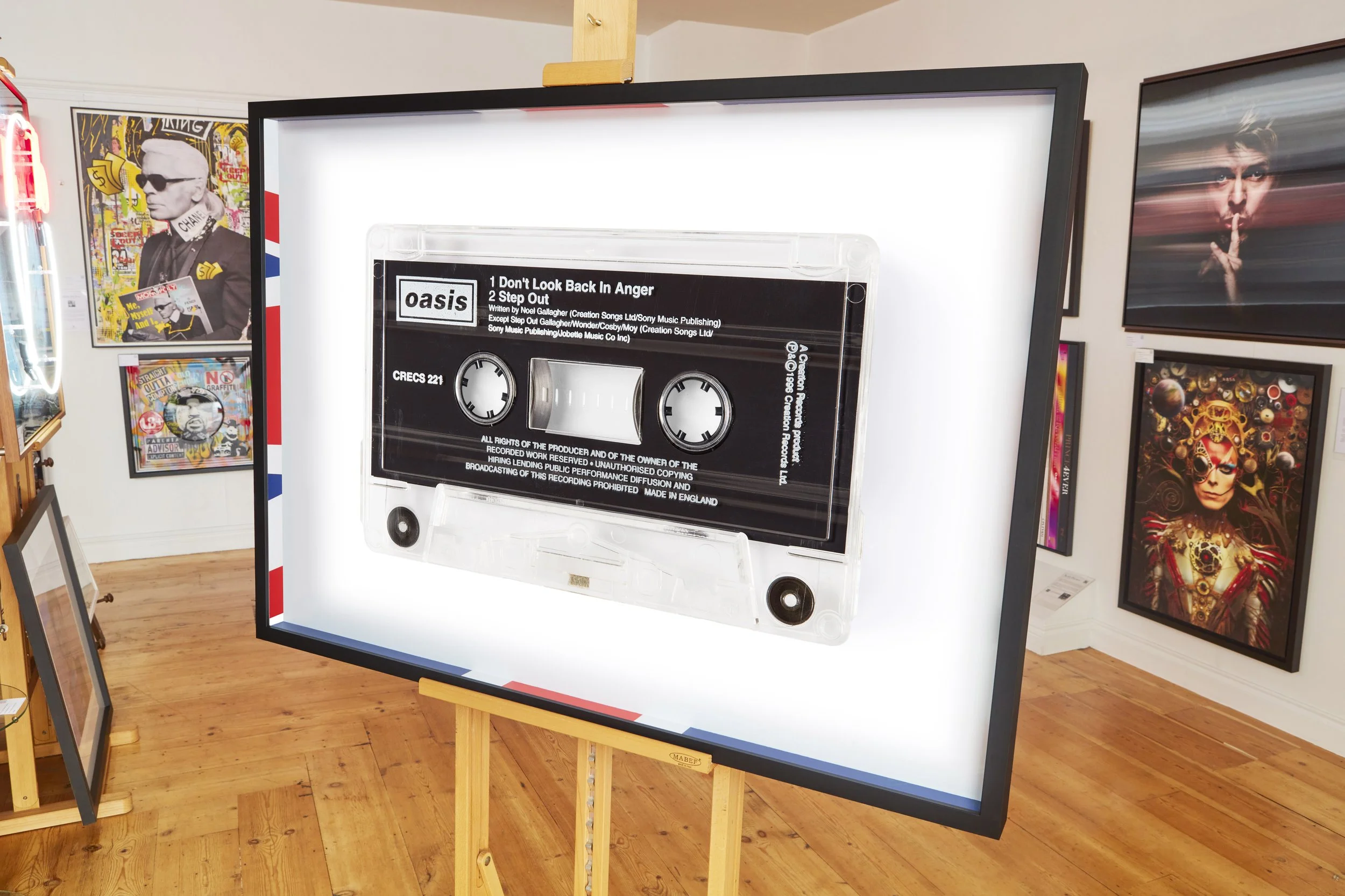 Oasis - Don't Look Back In Anger Cassette Print