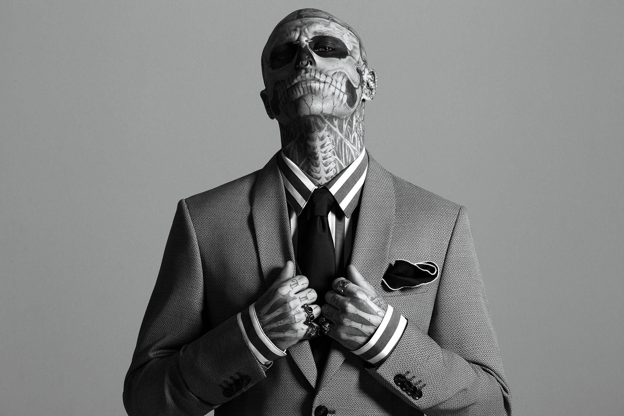Shirt TIGER OF SWEDEN at BOUTIQUE TIGER OF SWEDEN MONTREAL $189. Suit TIGER OF SWEDEN at BOUTIQUE TIGER OF SWEDEN MONTREAL $999. Tie TIGER OF SWEDEN at BOUTIQUE TIGER OF SWEDEN MONTREAL $119. Pocket square TIGER OF SWEDEN at BOUTIQUE TIGER OF SWEDEN MONTREAL $79. Rings GUCCI $250-$365.