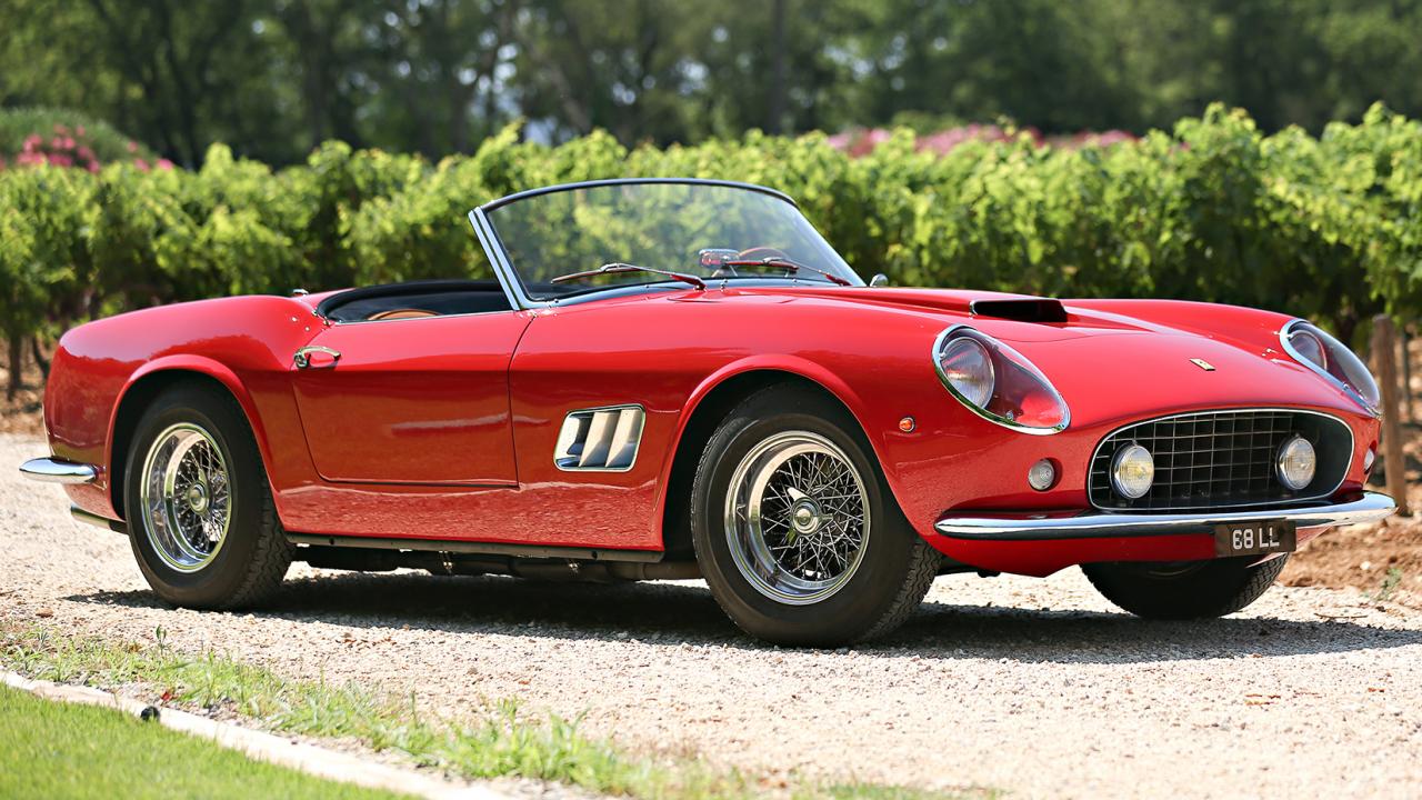 5. FERRARI 250 GT SWB California Spider. 1961. $17,160,000US