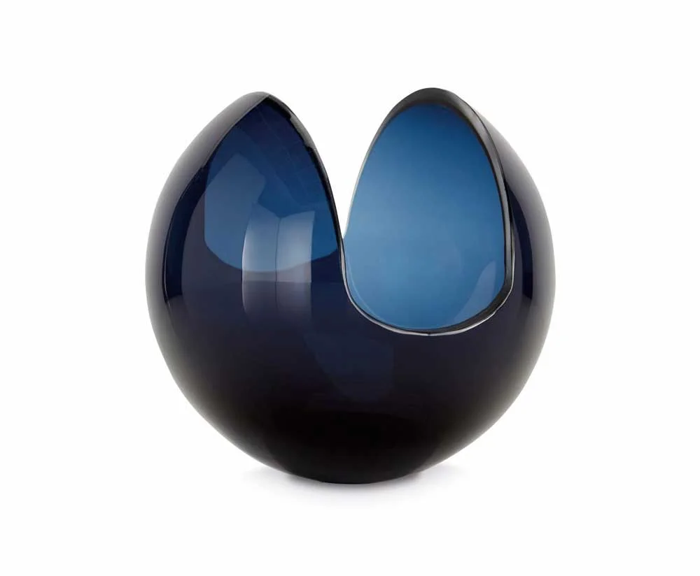 TOM DIXON Plum Glass Serving Bowl ($92) at LE STUDIO LUMINAIRES.