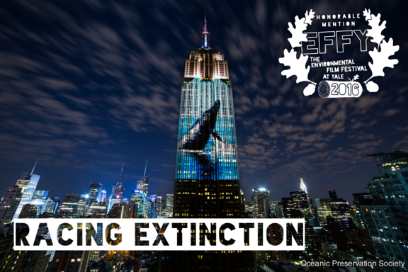 2016 Honorable Mention: Racing Extinction Directed by Louie Psihoyos Feature Film Utilizing state-of-the-art equipment, Oscar®-winner Louie Psihoyos (The Cove) assembles a team of artists and activists intent on showing the world never-before-seen images that expose issues of endangered species and mass extinction. TRAILER