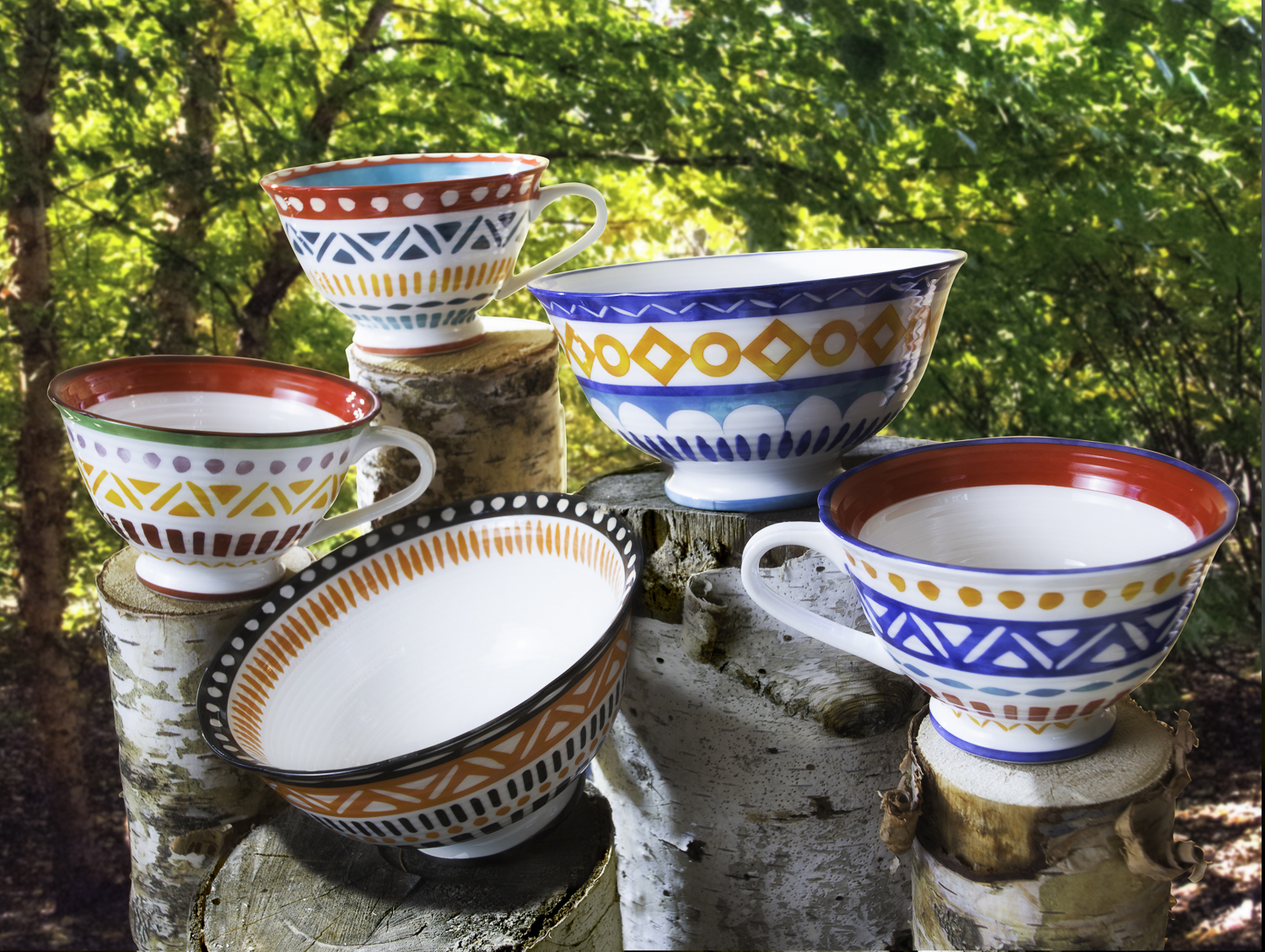 Bowls and Mugs for Advertising