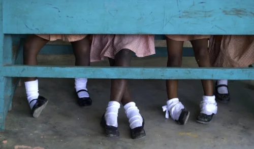 Photo by diane metz . Haiti - Girls School. 