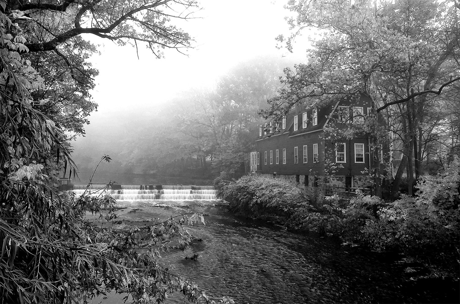 18. Rushing Water-The Mill.